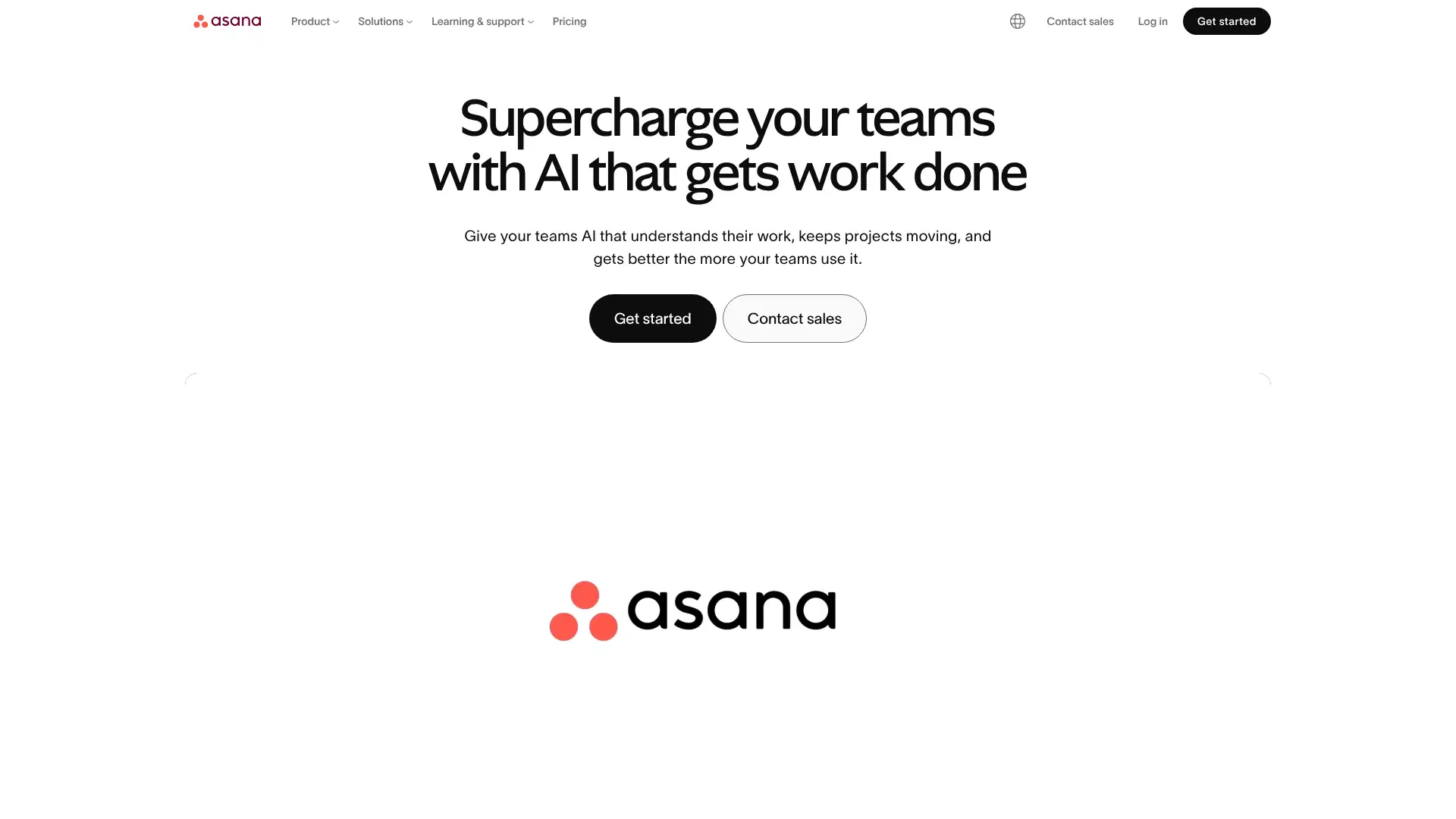 Asana screenshot