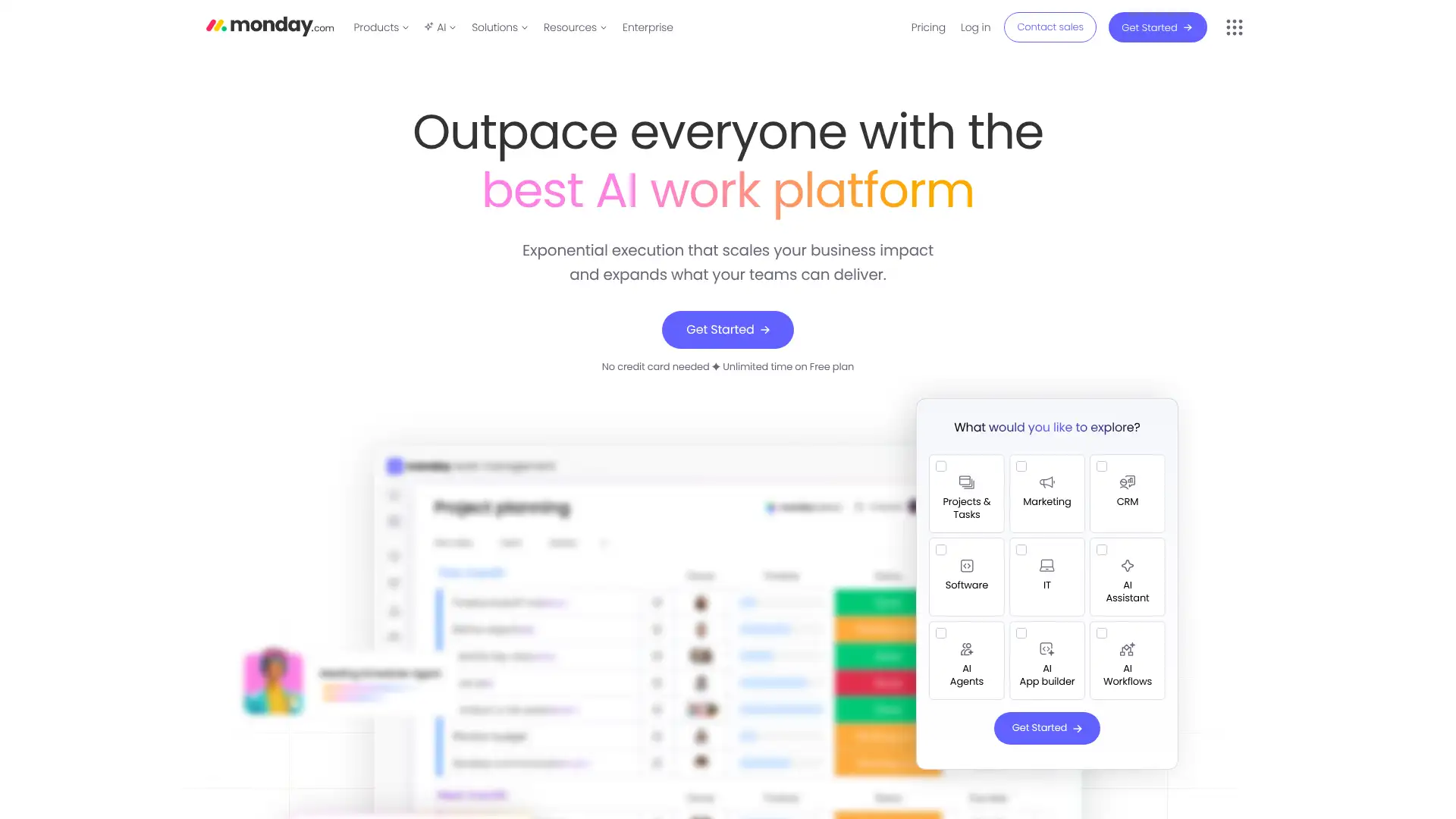 Monday.com screenshot