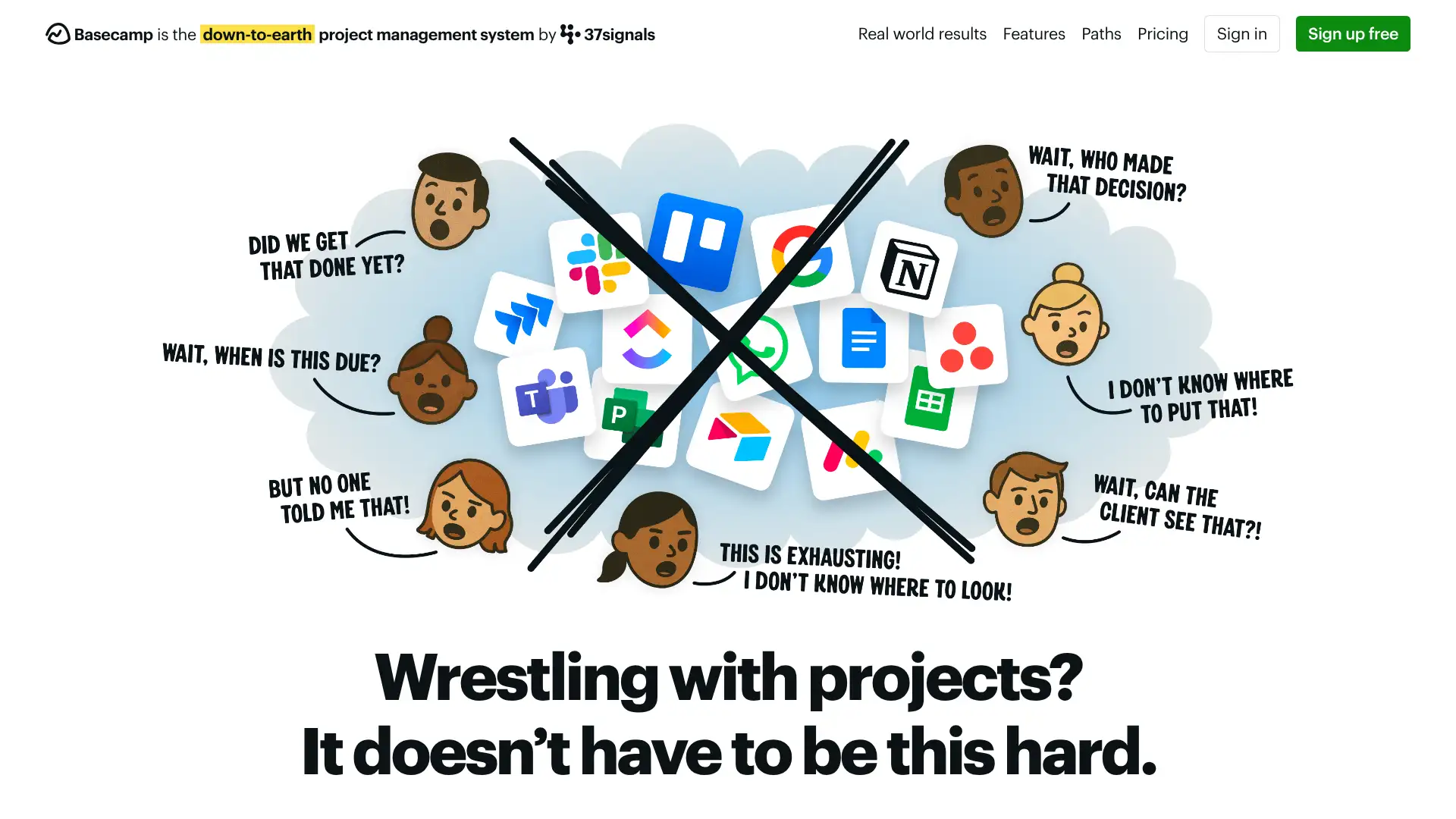 Basecamp screenshot