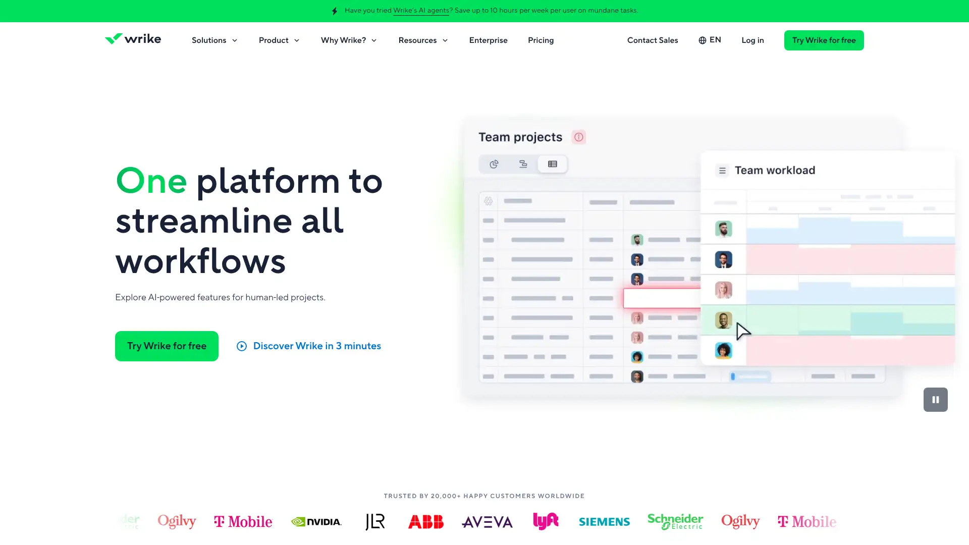 Wrike screenshot
