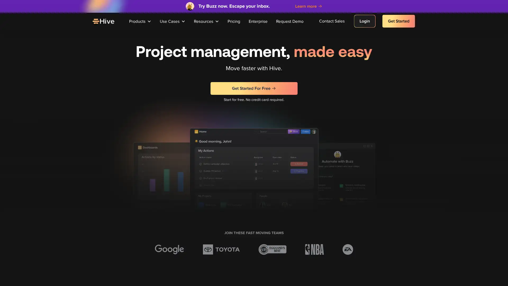 Hive screenshot
