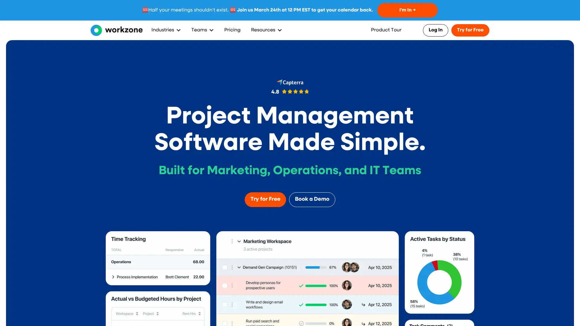 Workzone screenshot