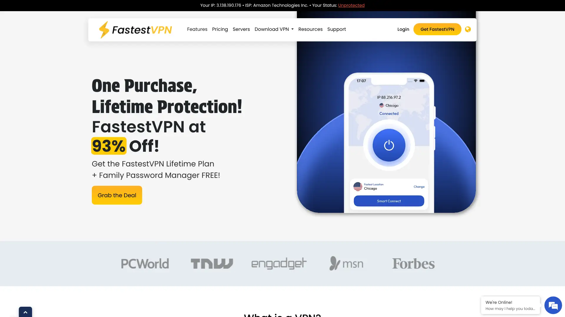 FastestVPN screenshot
