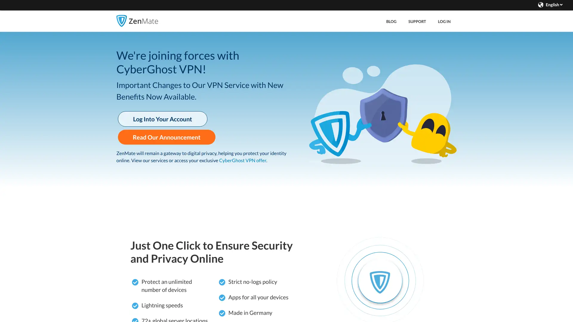 ZenMate screenshot