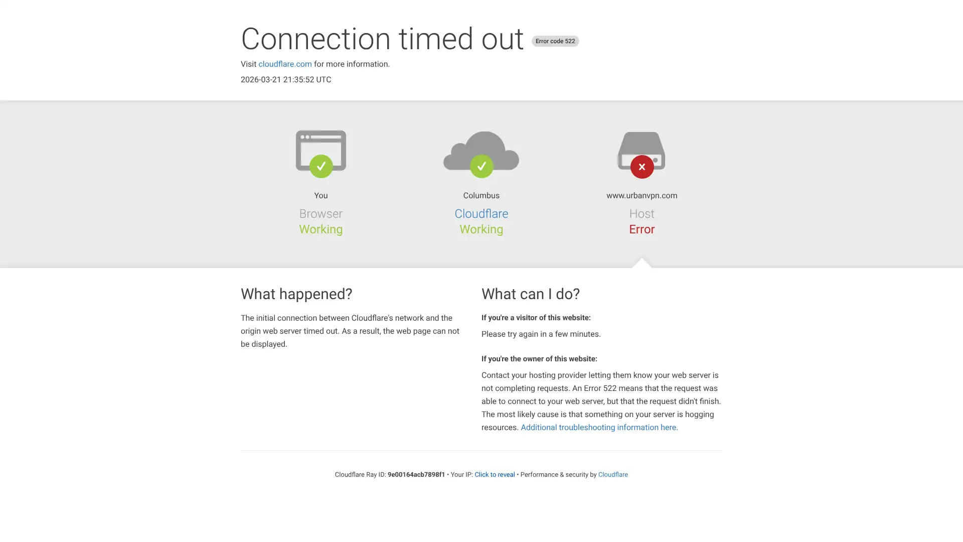 UrbanVPN screenshot