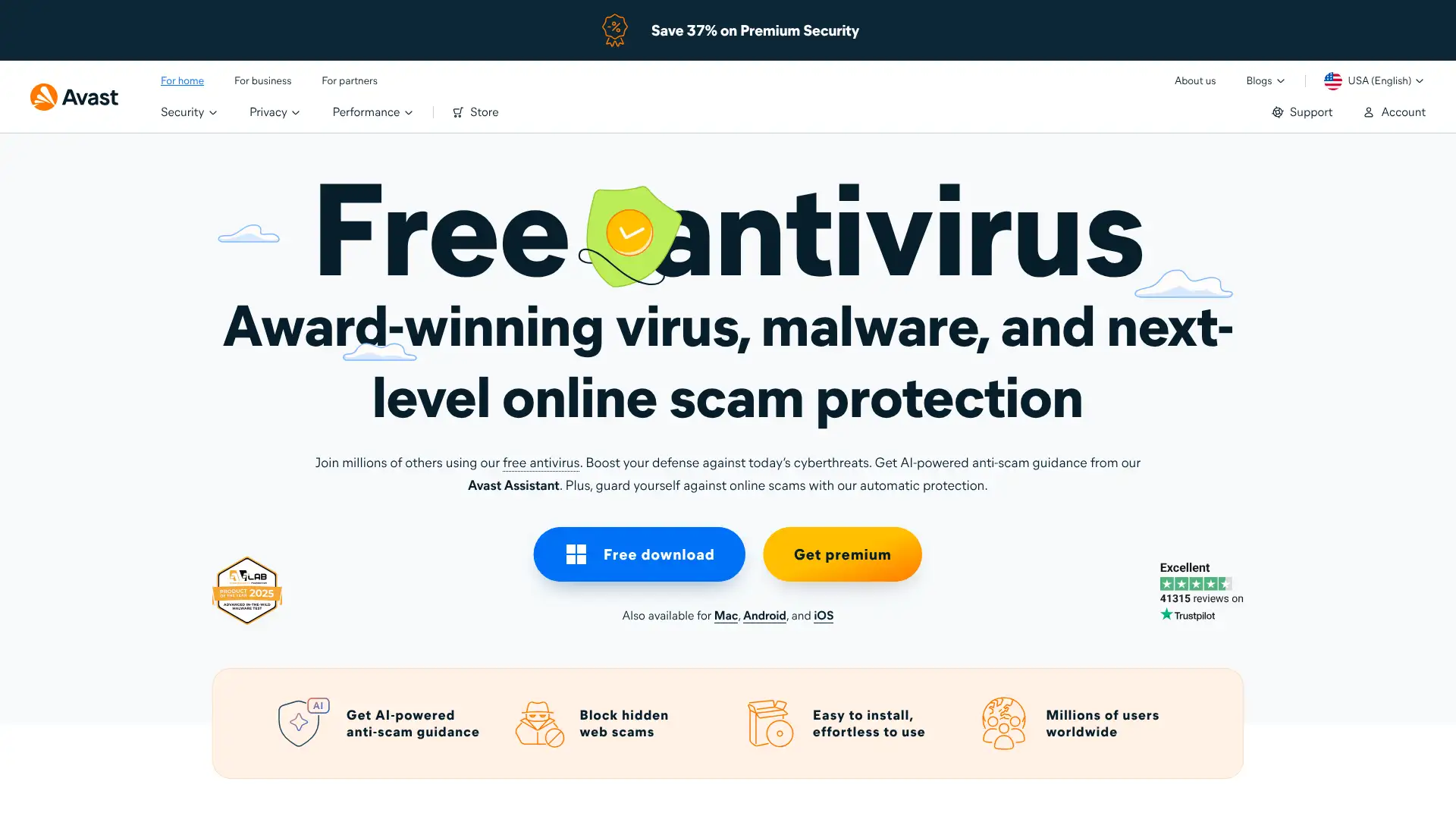 Avast screenshot