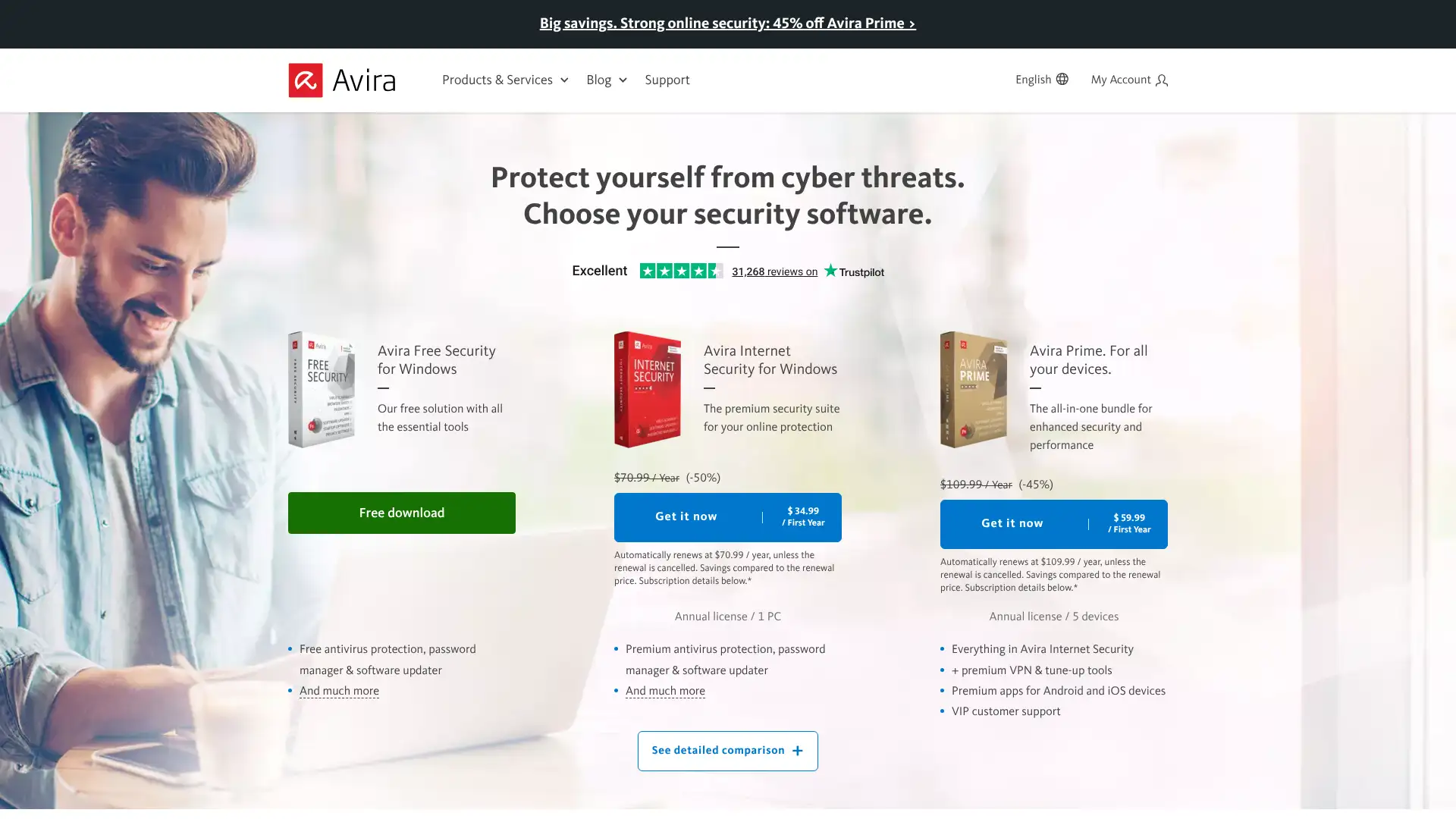 Avira screenshot
