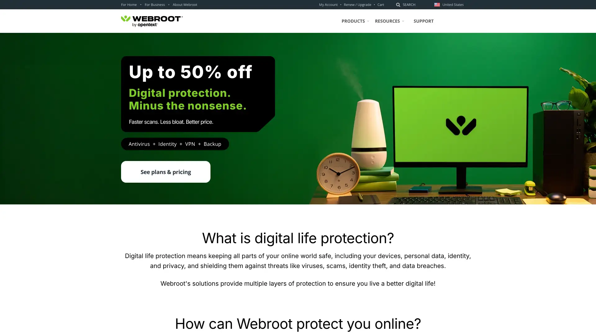 Webroot screenshot