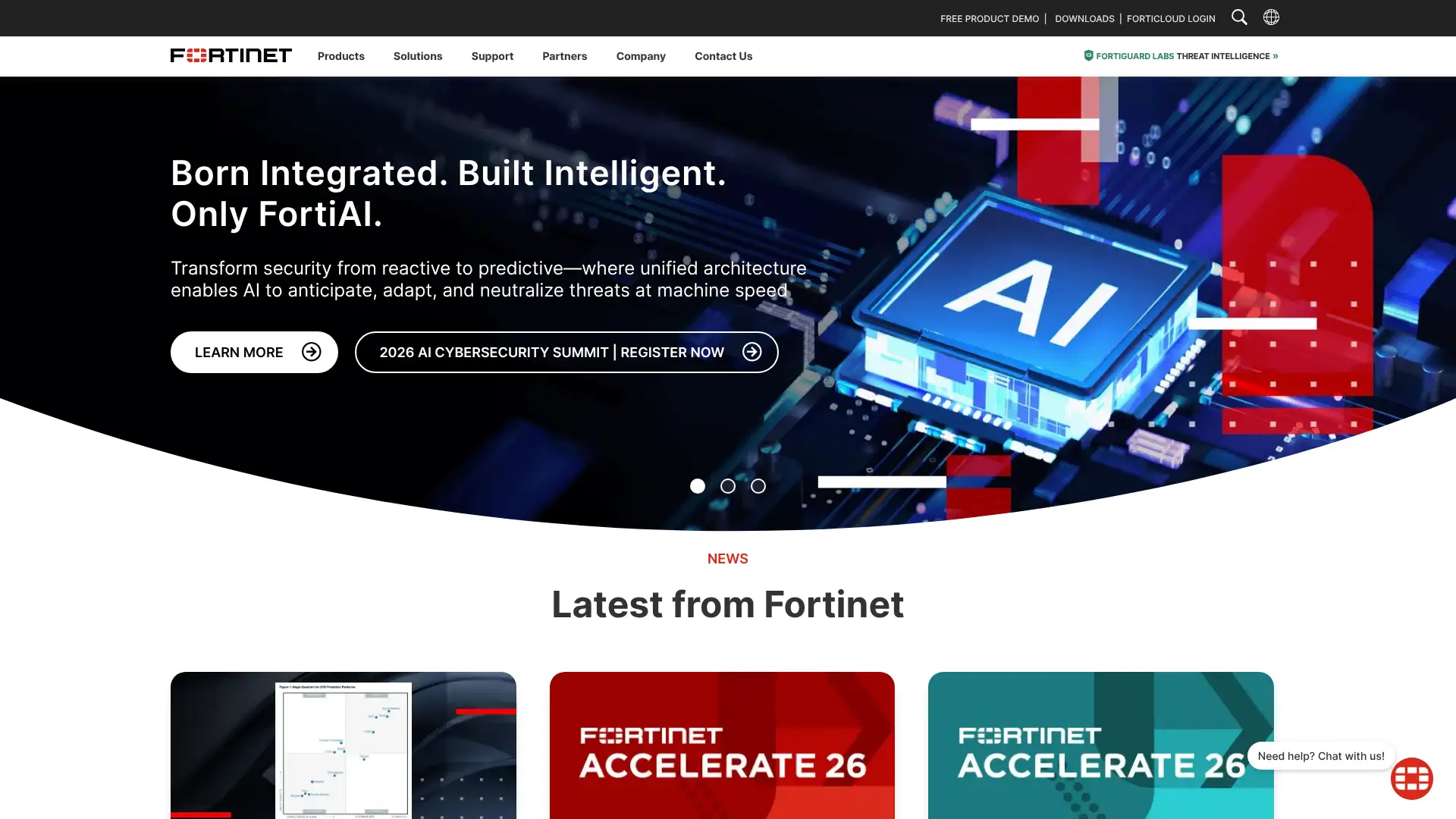 Fortinet FortiClient screenshot