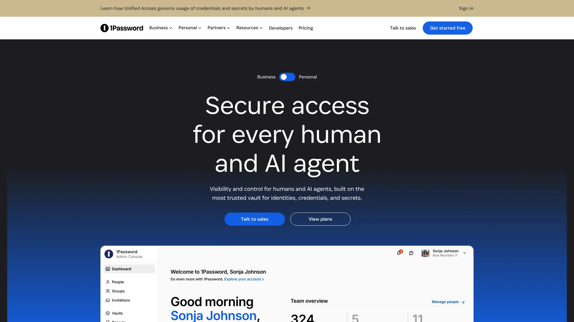 1Password screenshot