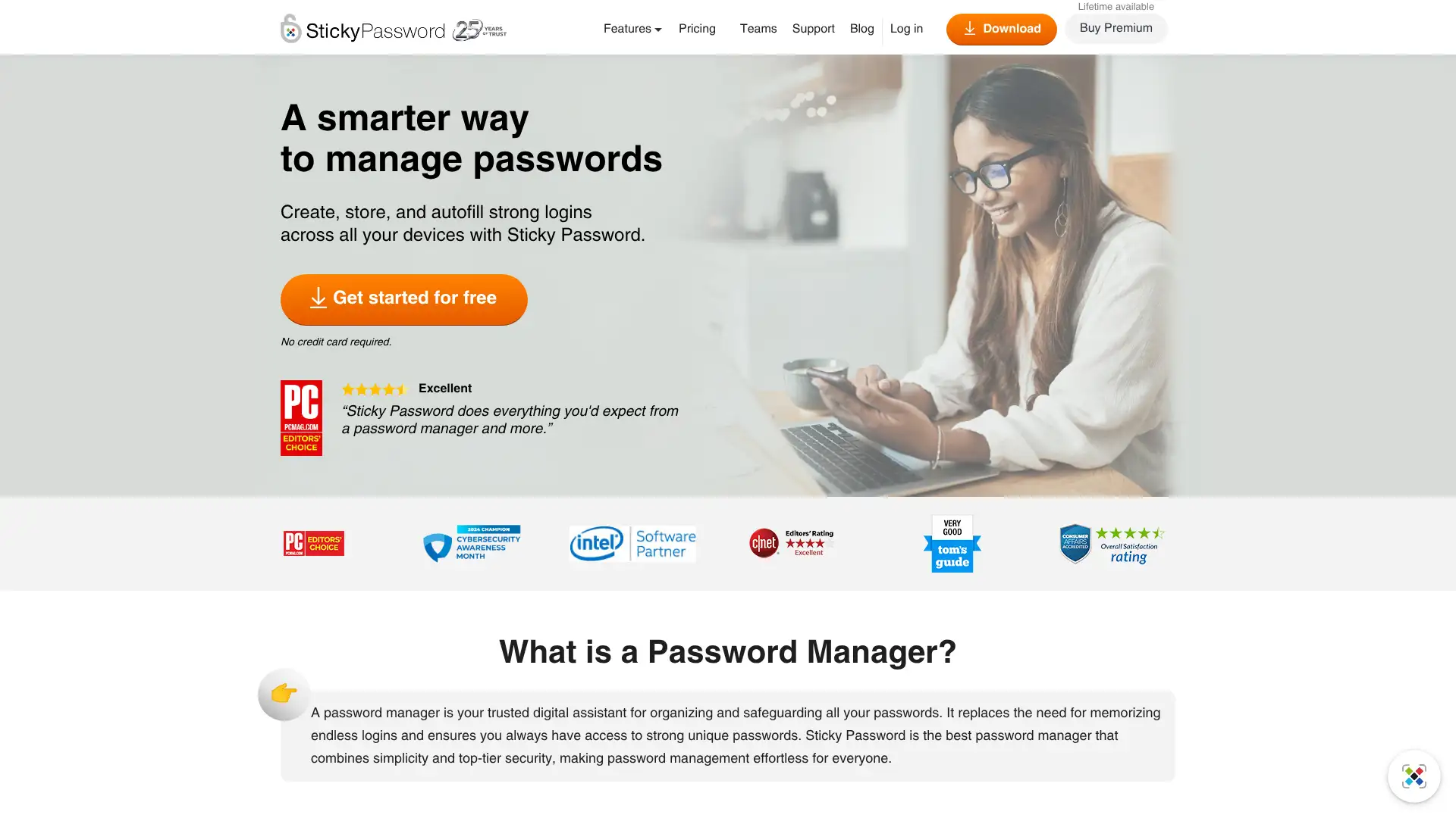 Sticky Password screenshot