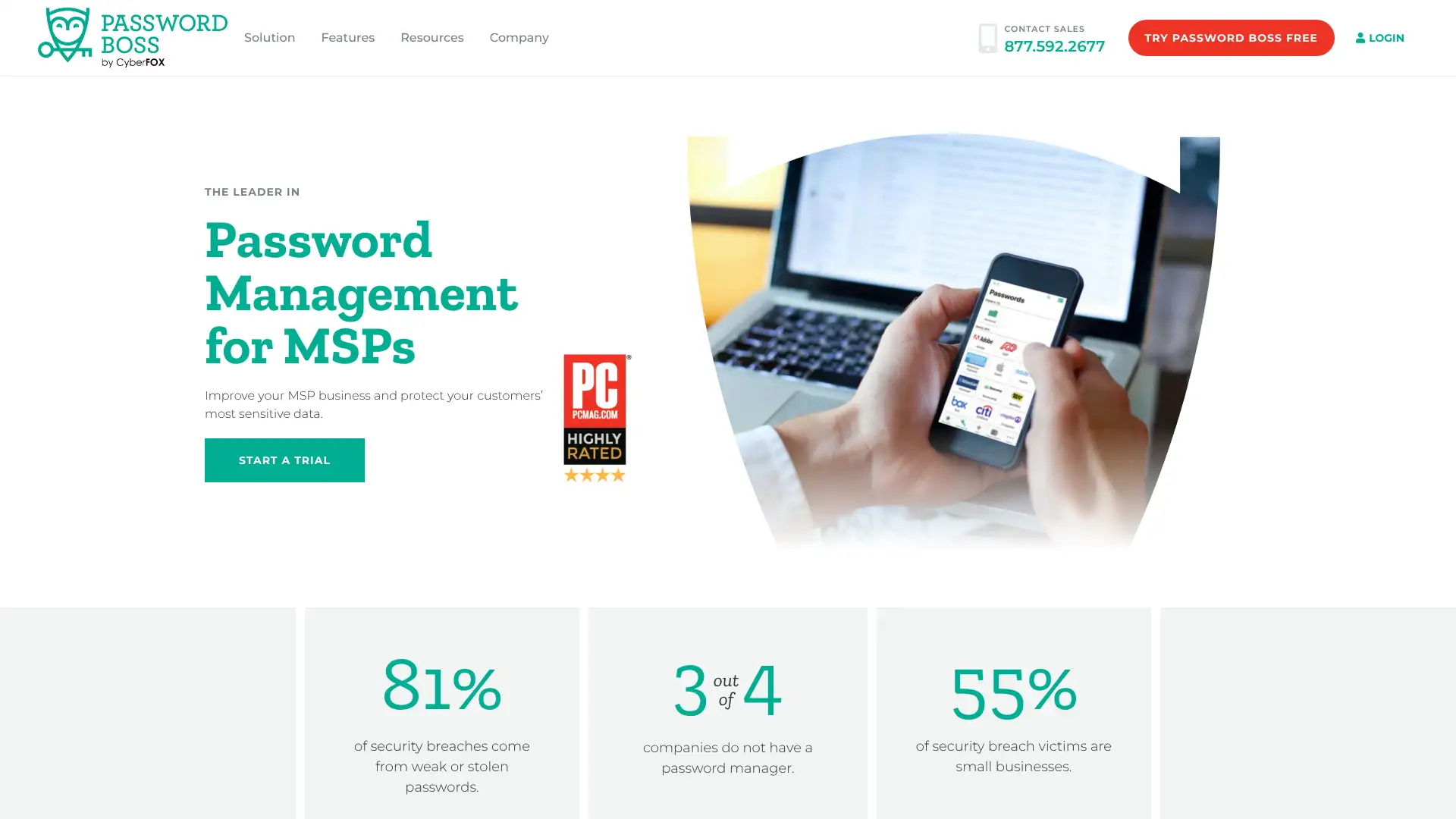 PasswordBoss screenshot
