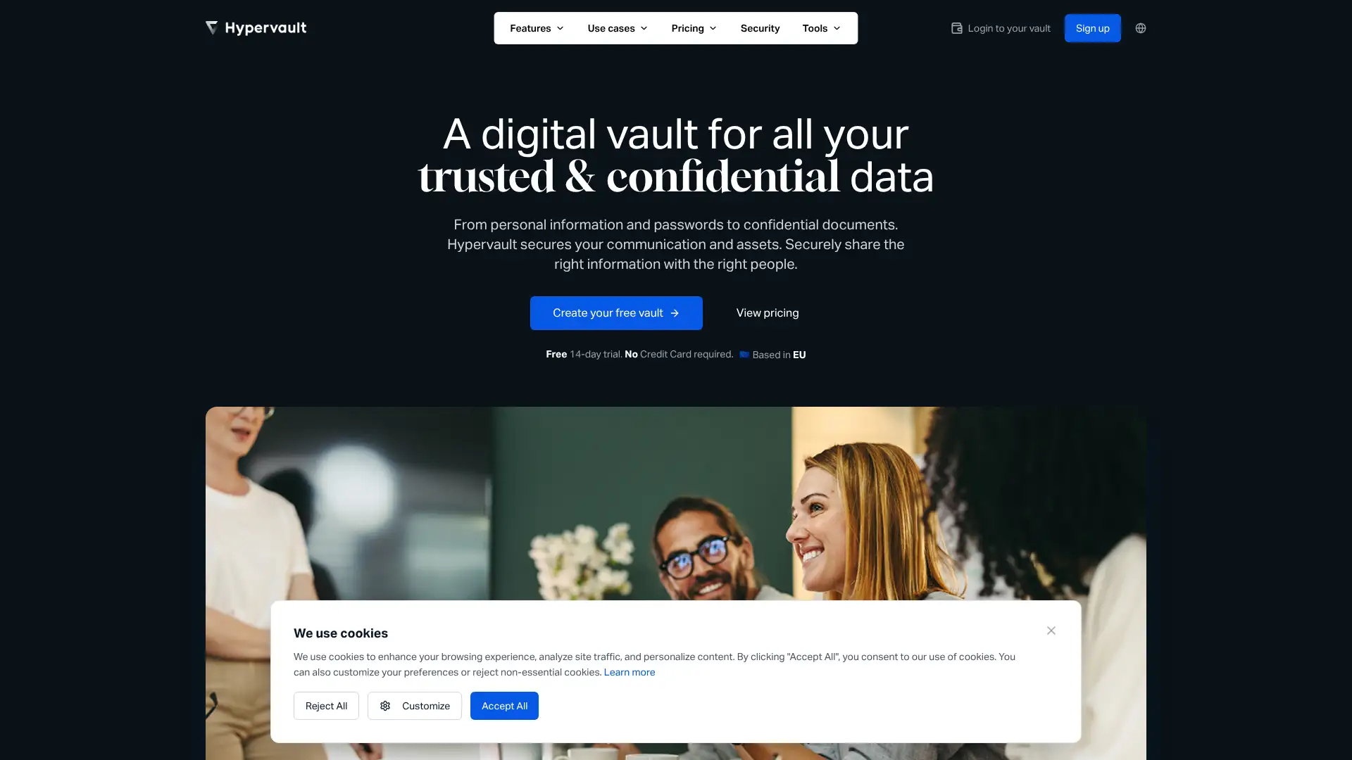 HyperVault screenshot
