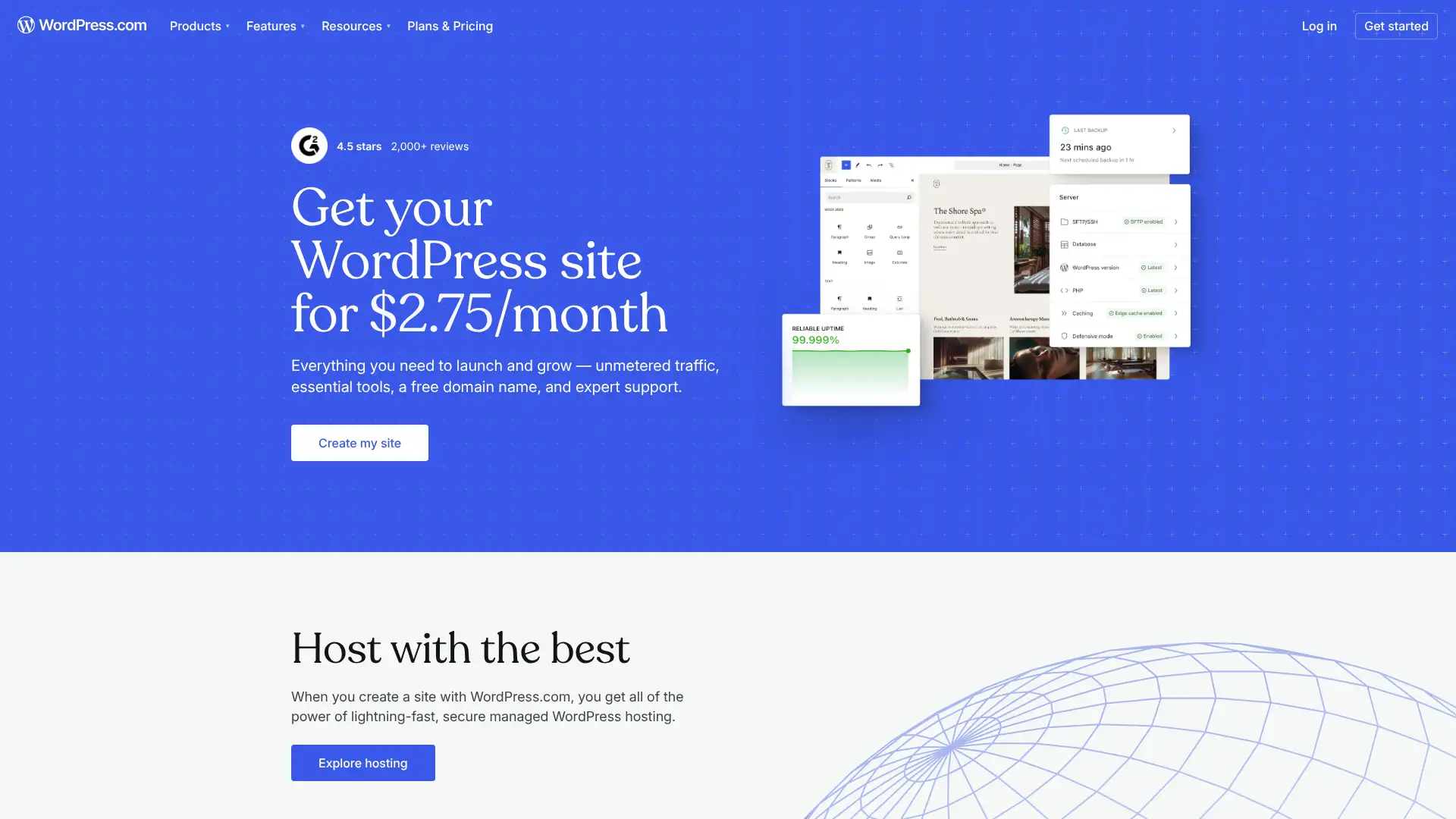 WordPress.com screenshot