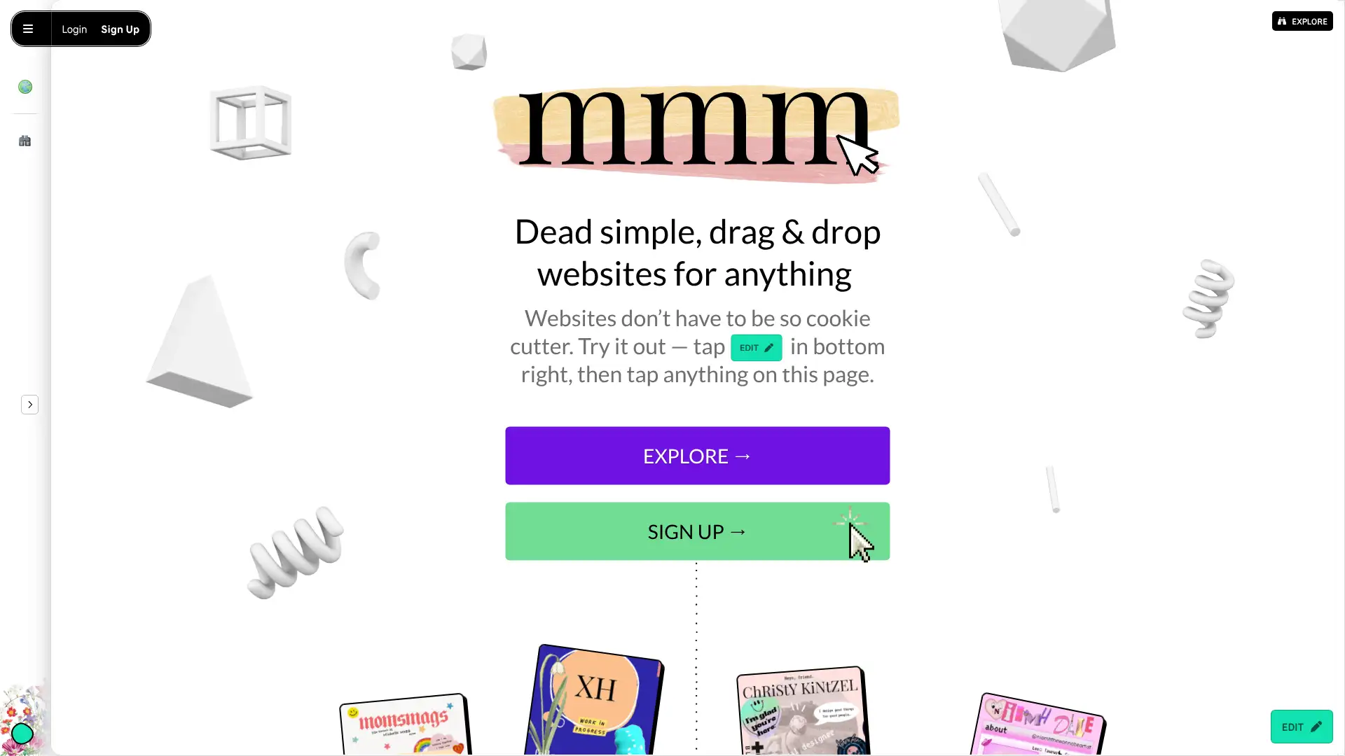 MMM.page screenshot