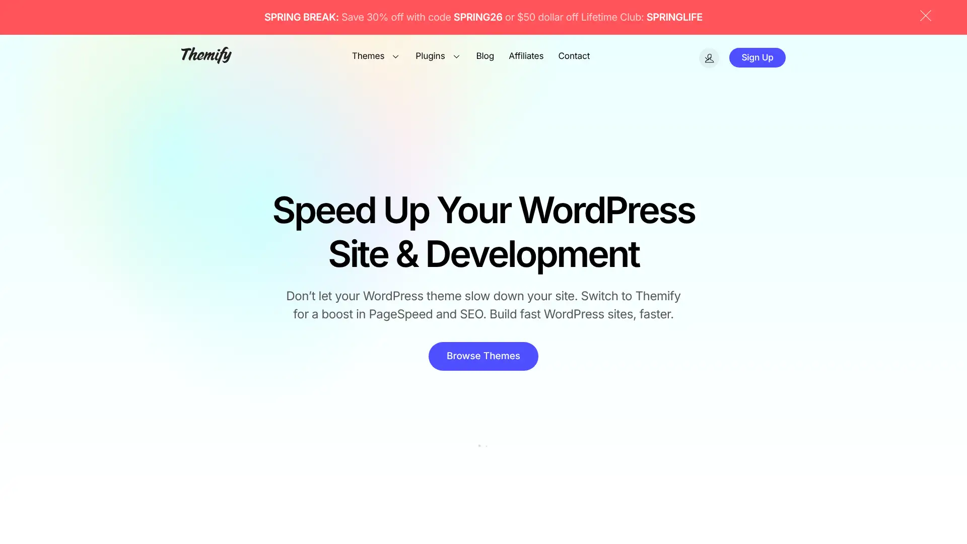 Themify Builder screenshot