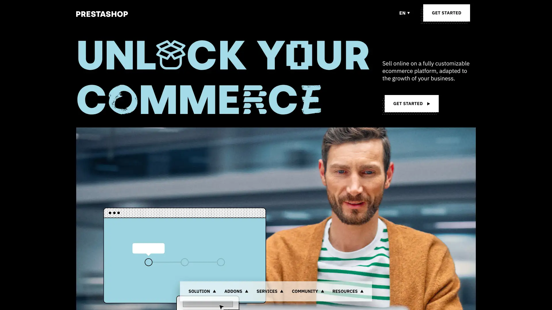 PrestaShop screenshot