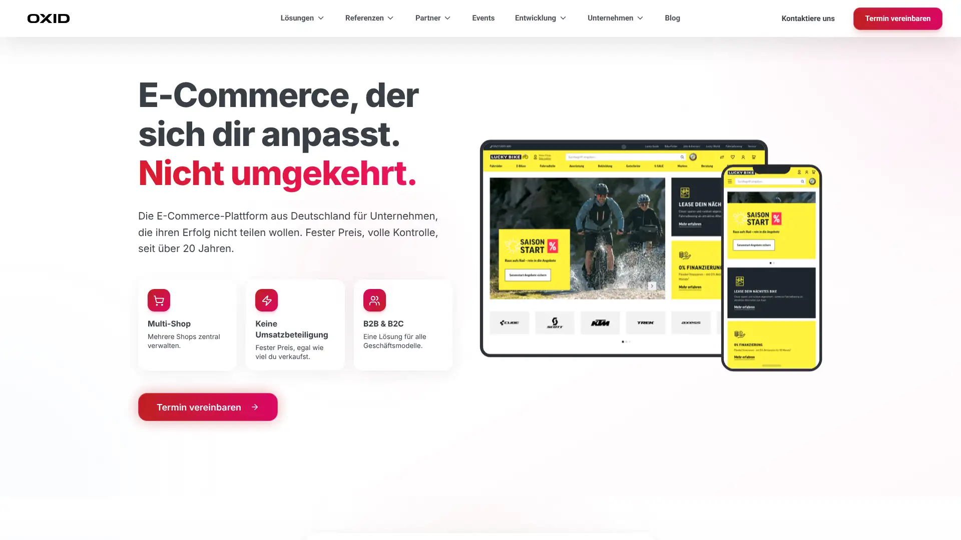 OXID eSales screenshot