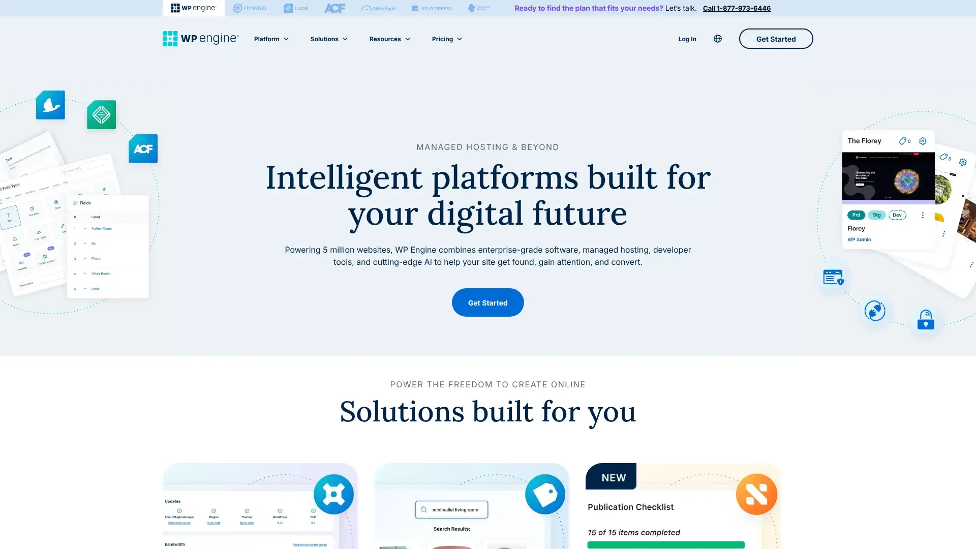 WP Engine screenshot