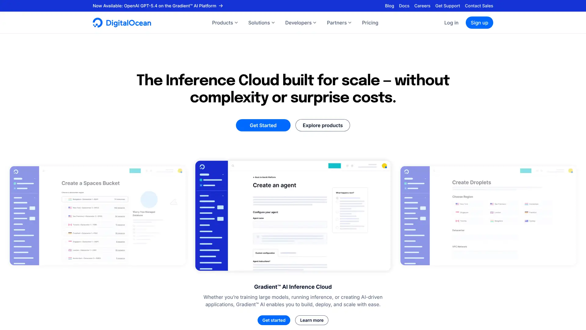 DigitalOcean screenshot