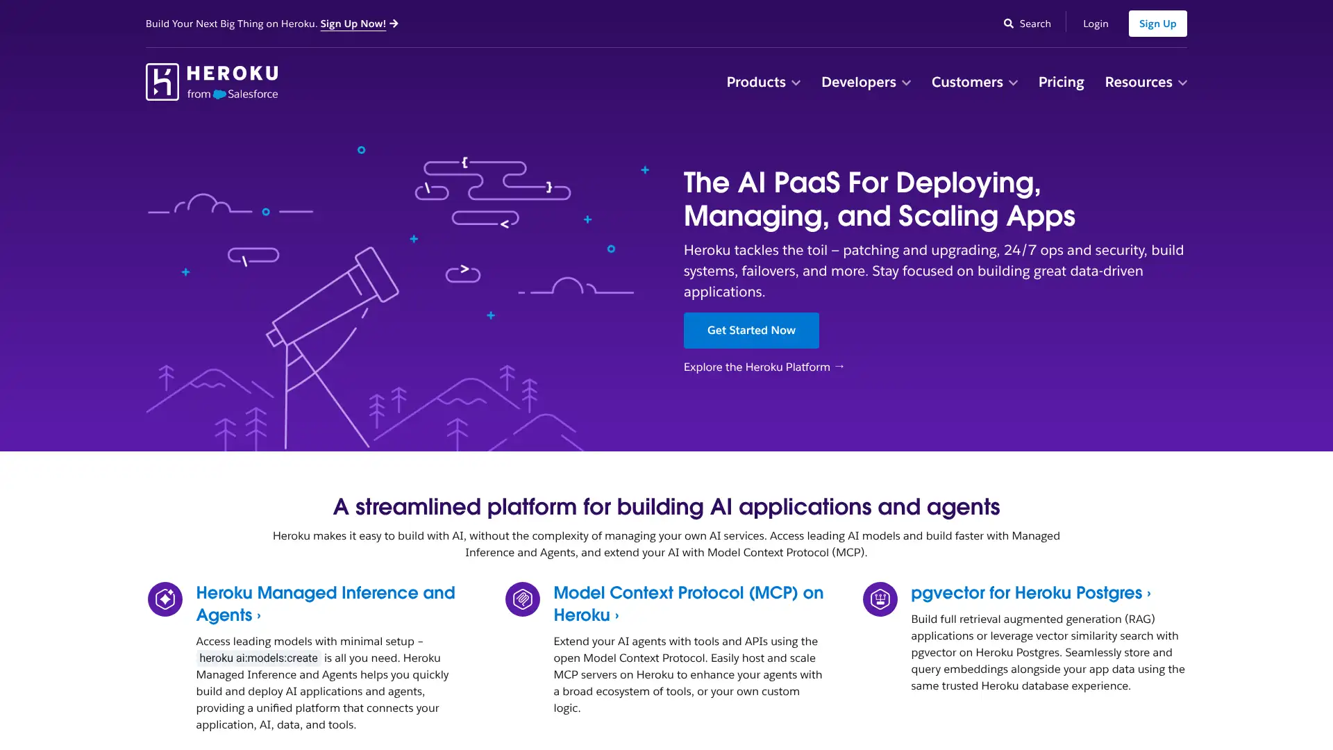 Heroku screenshot