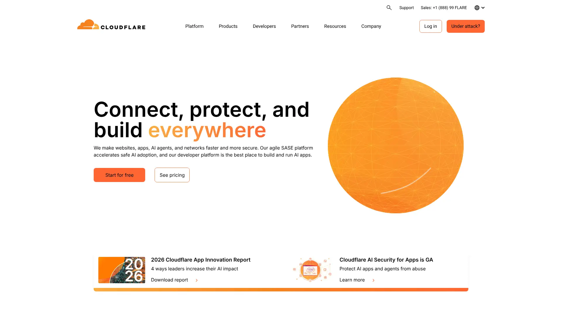Cloudflare screenshot