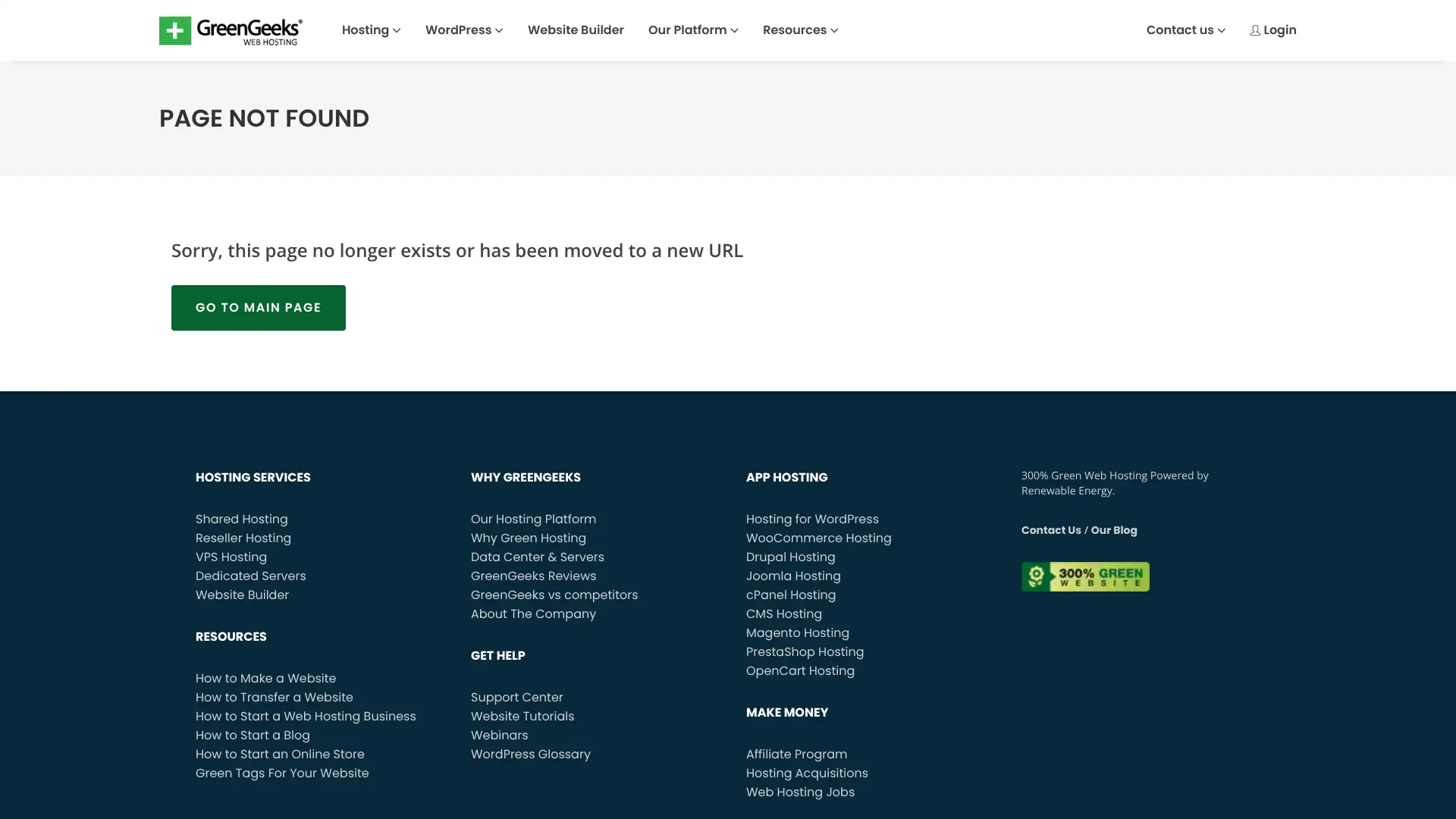 GreenGeeks Managed WordPress screenshot
