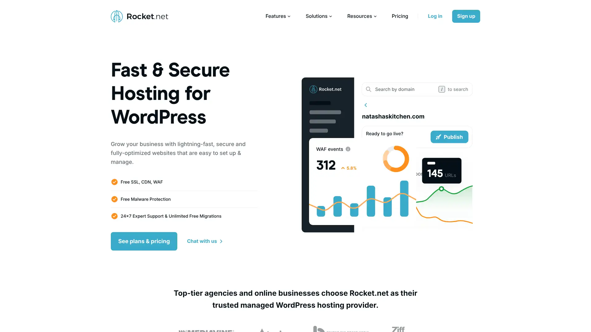 Rocket.net screenshot