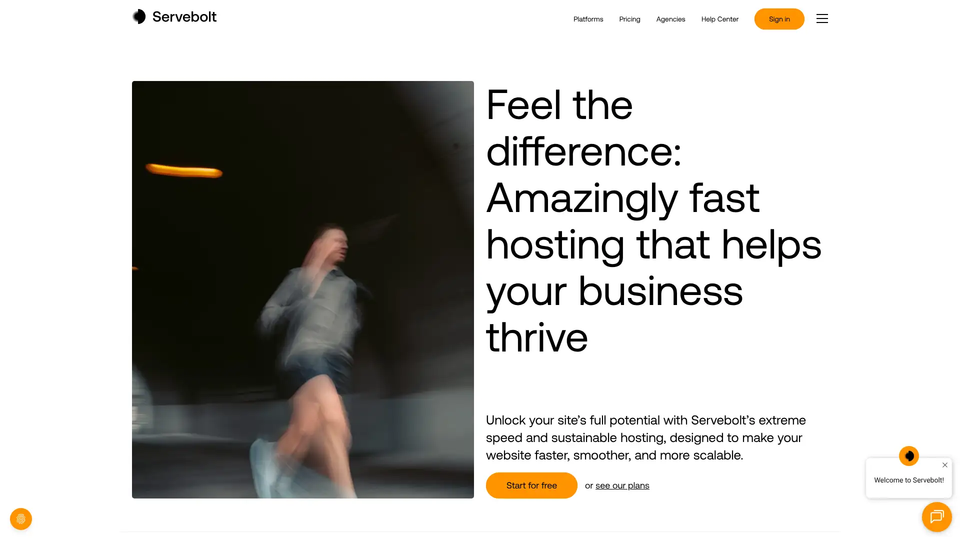 Servebolt screenshot