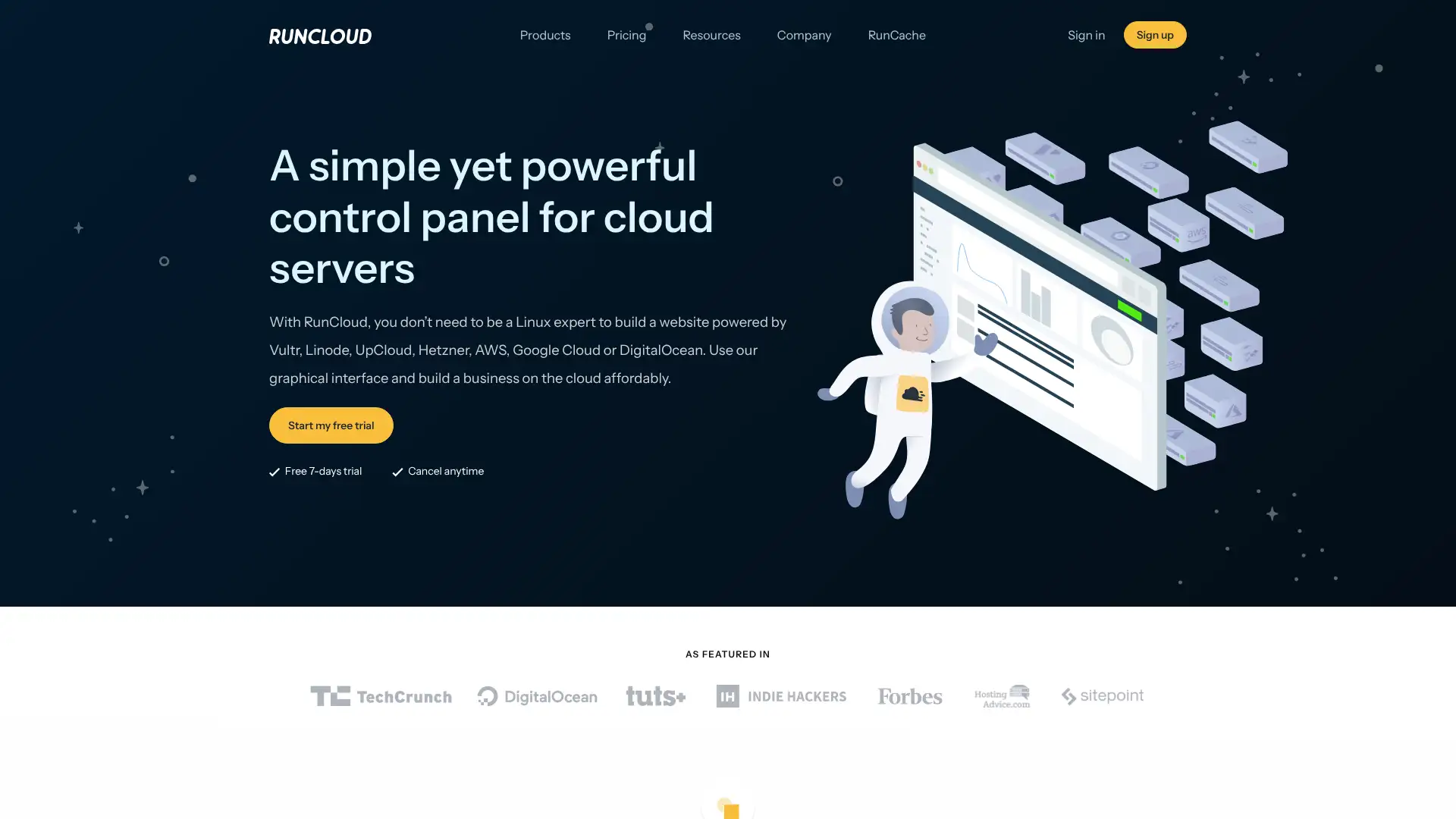RunCloud screenshot