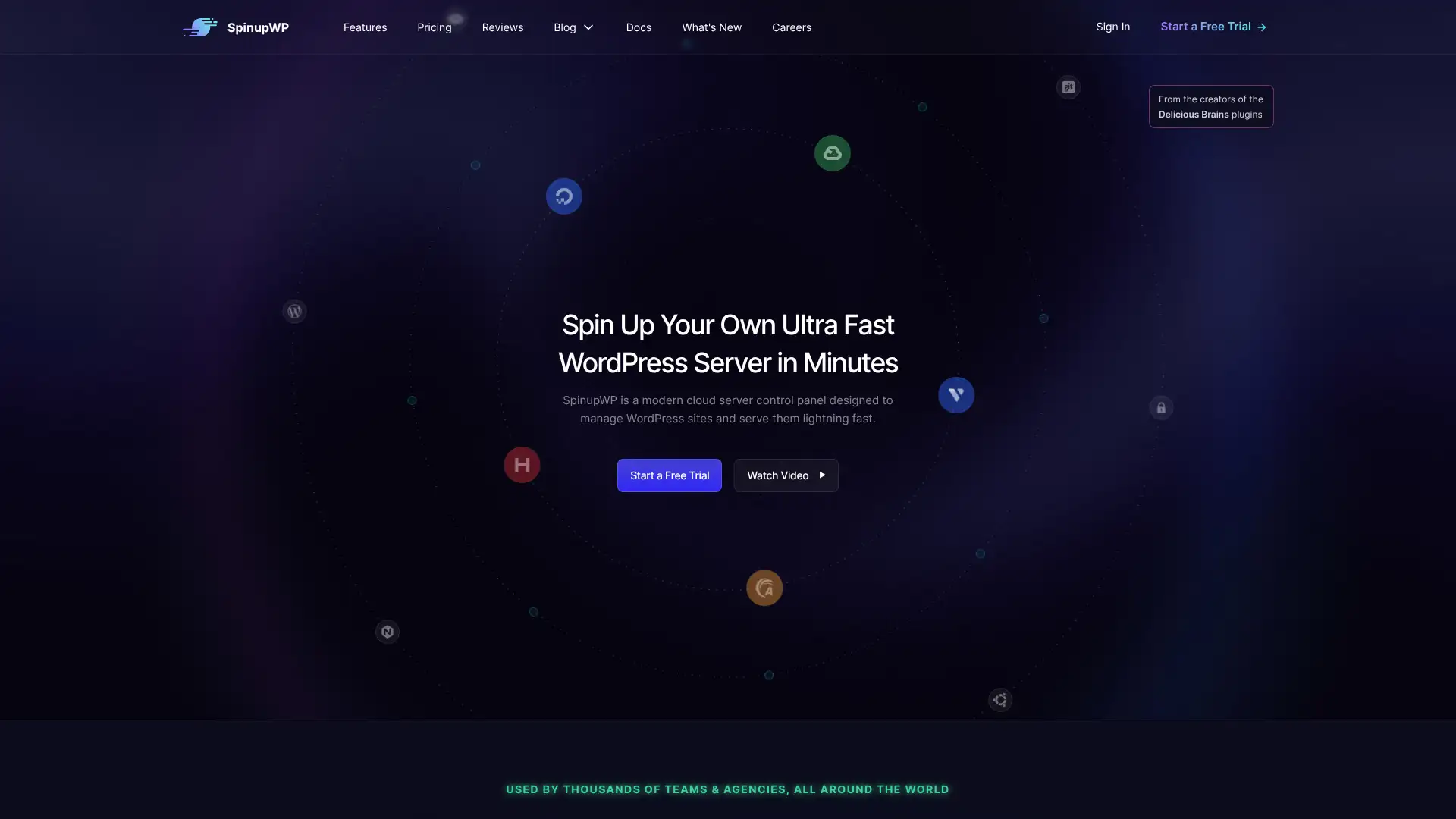 SpinupWP screenshot