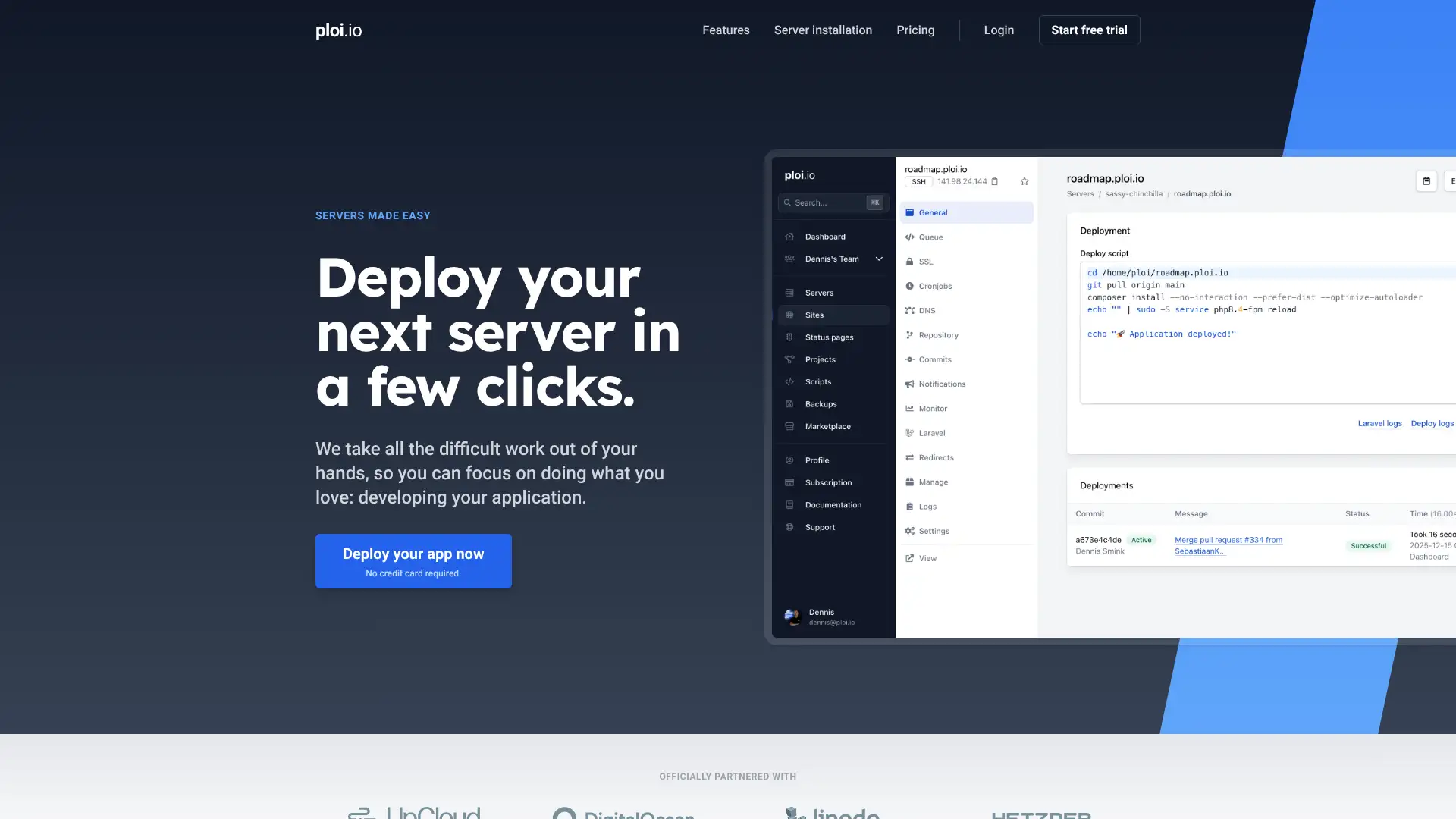 Ploi.io screenshot