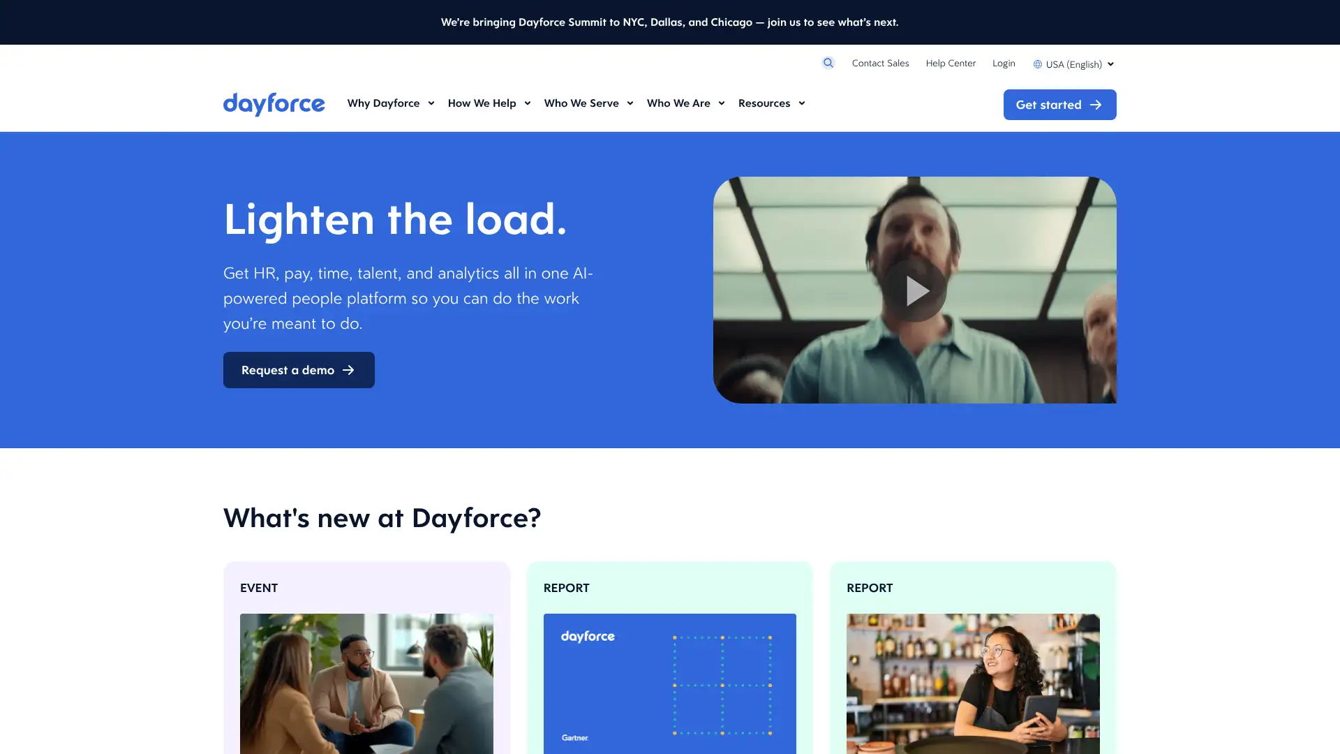 Ceridian Dayforce screenshot