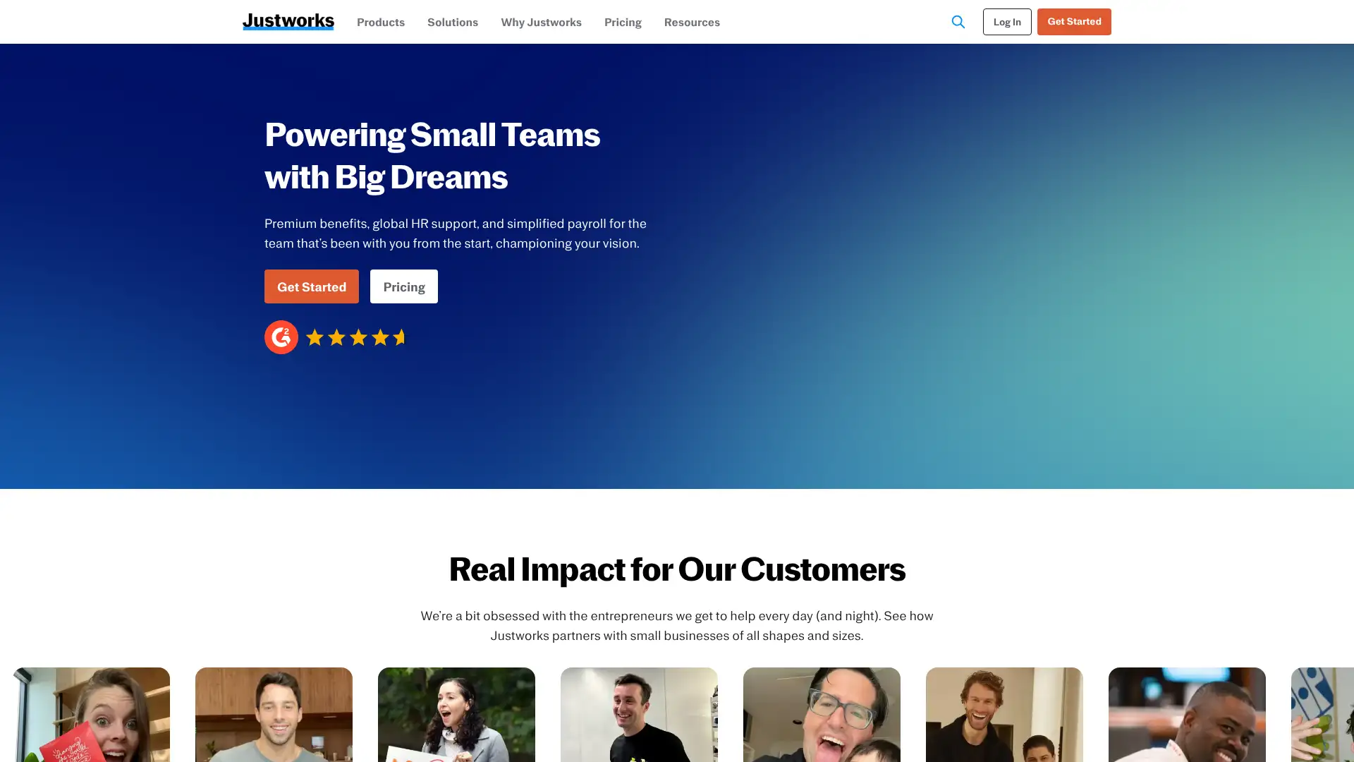 Justworks screenshot