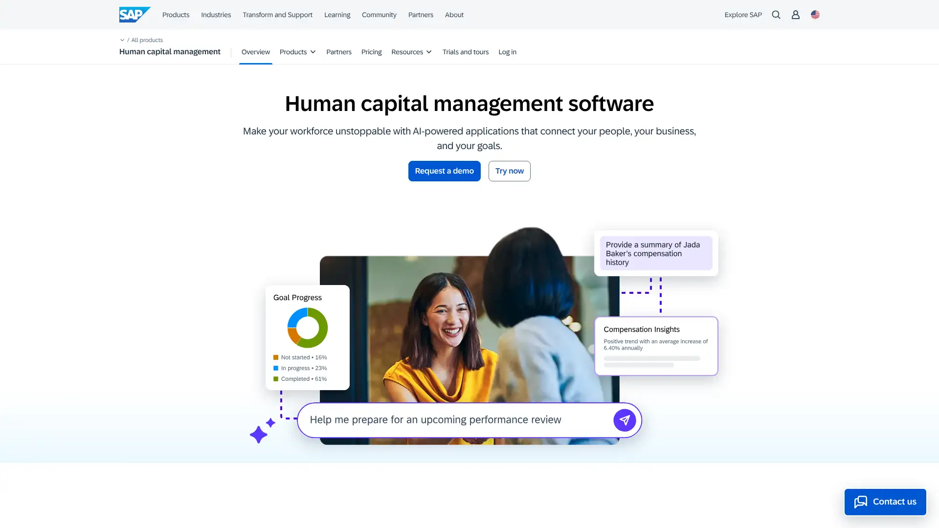 SAP SuccessFactors screenshot