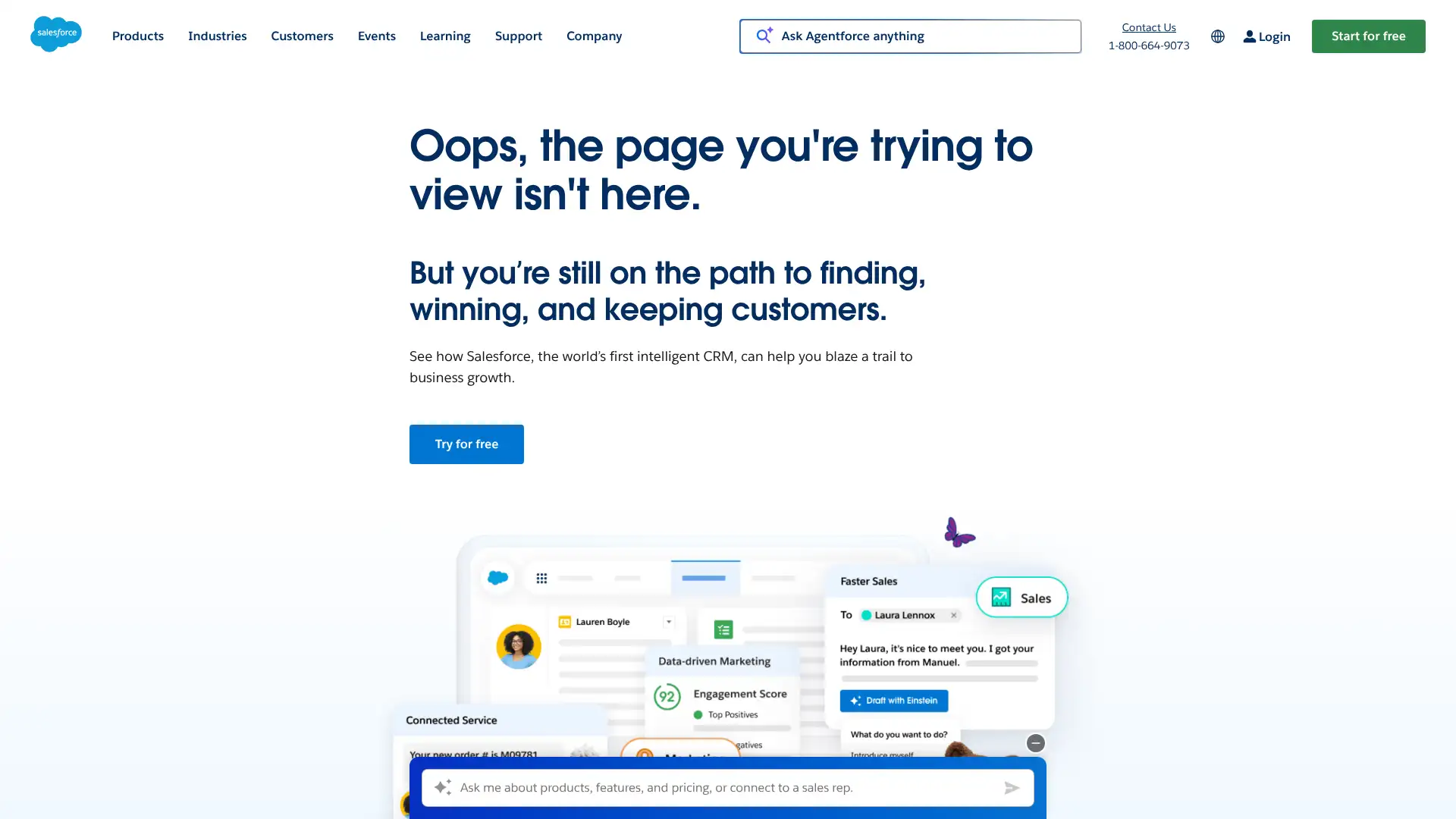 Salesforce Service Cloud screenshot