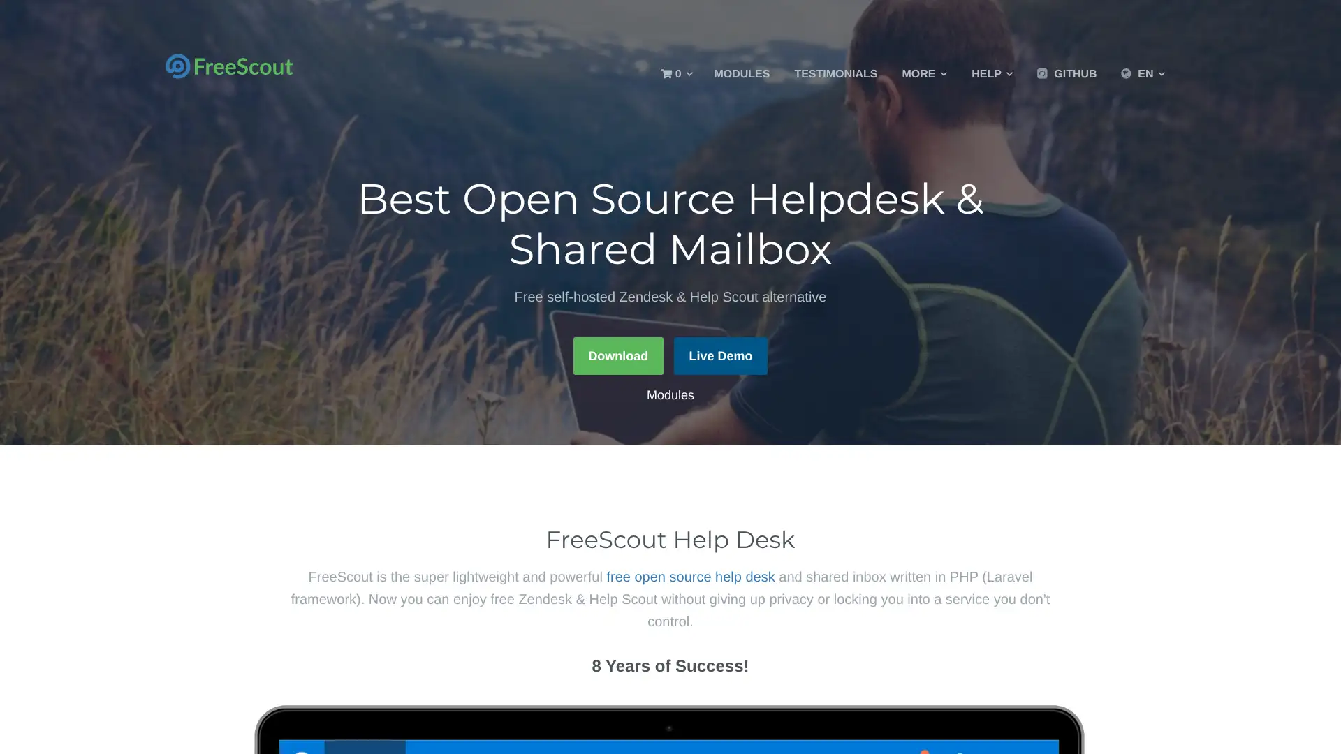 FreeScout screenshot