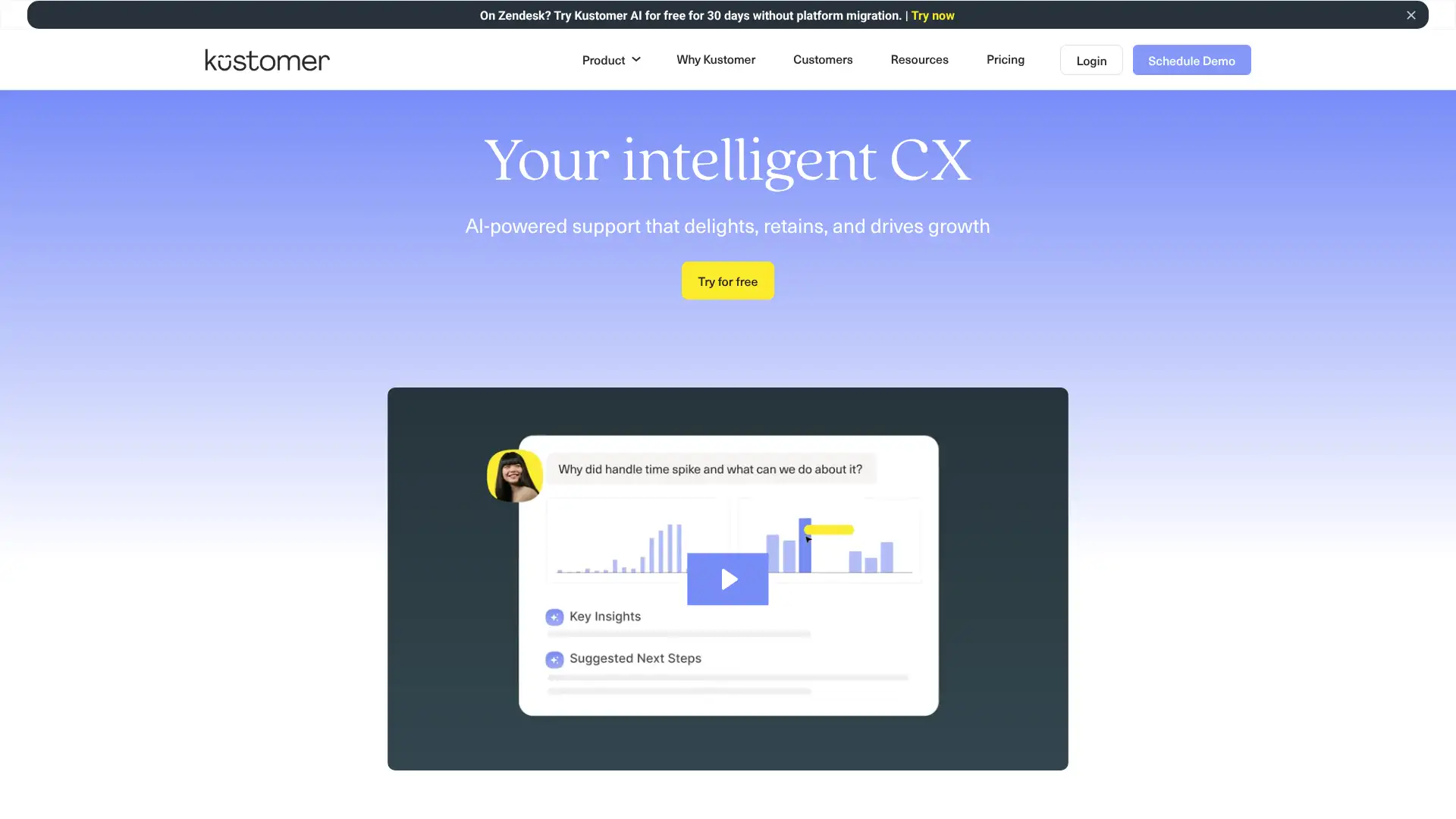 Kustomer screenshot