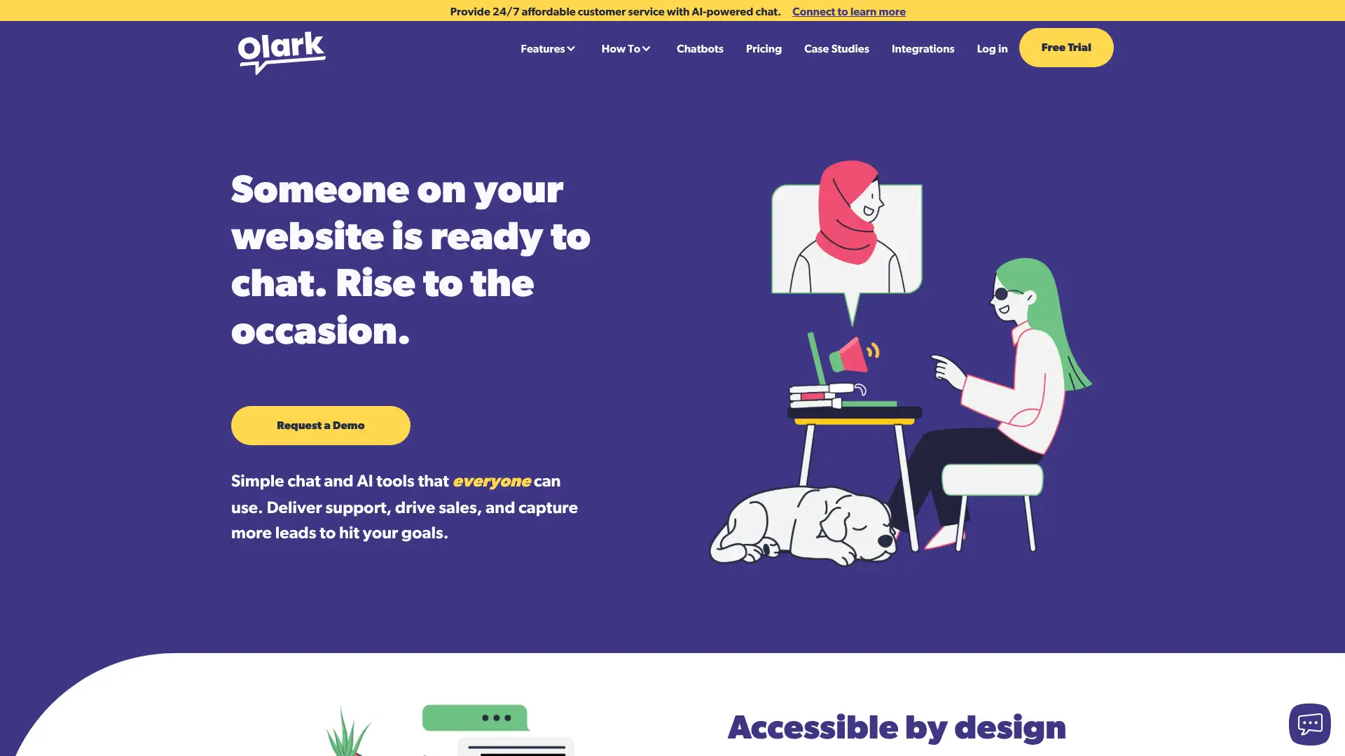 Olark screenshot