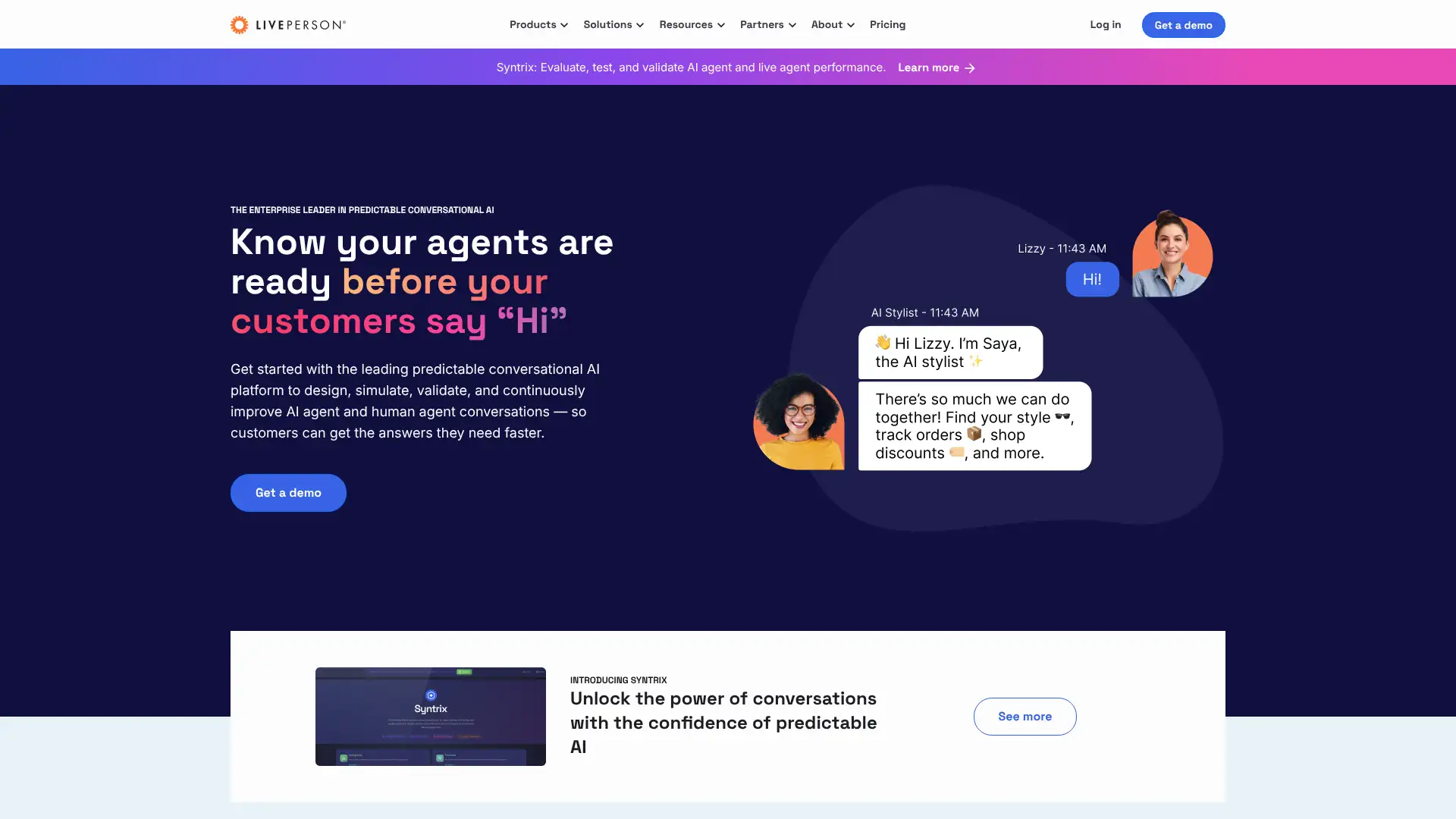 LivePerson screenshot