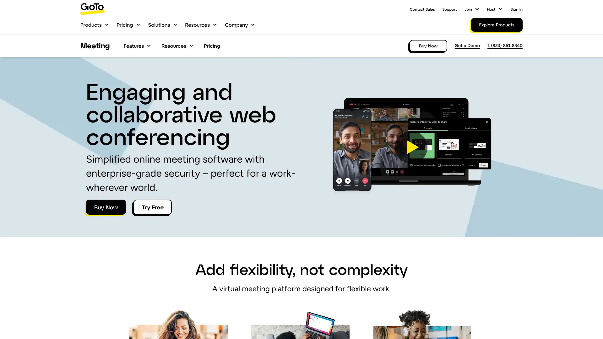 GoTo Meeting screenshot
