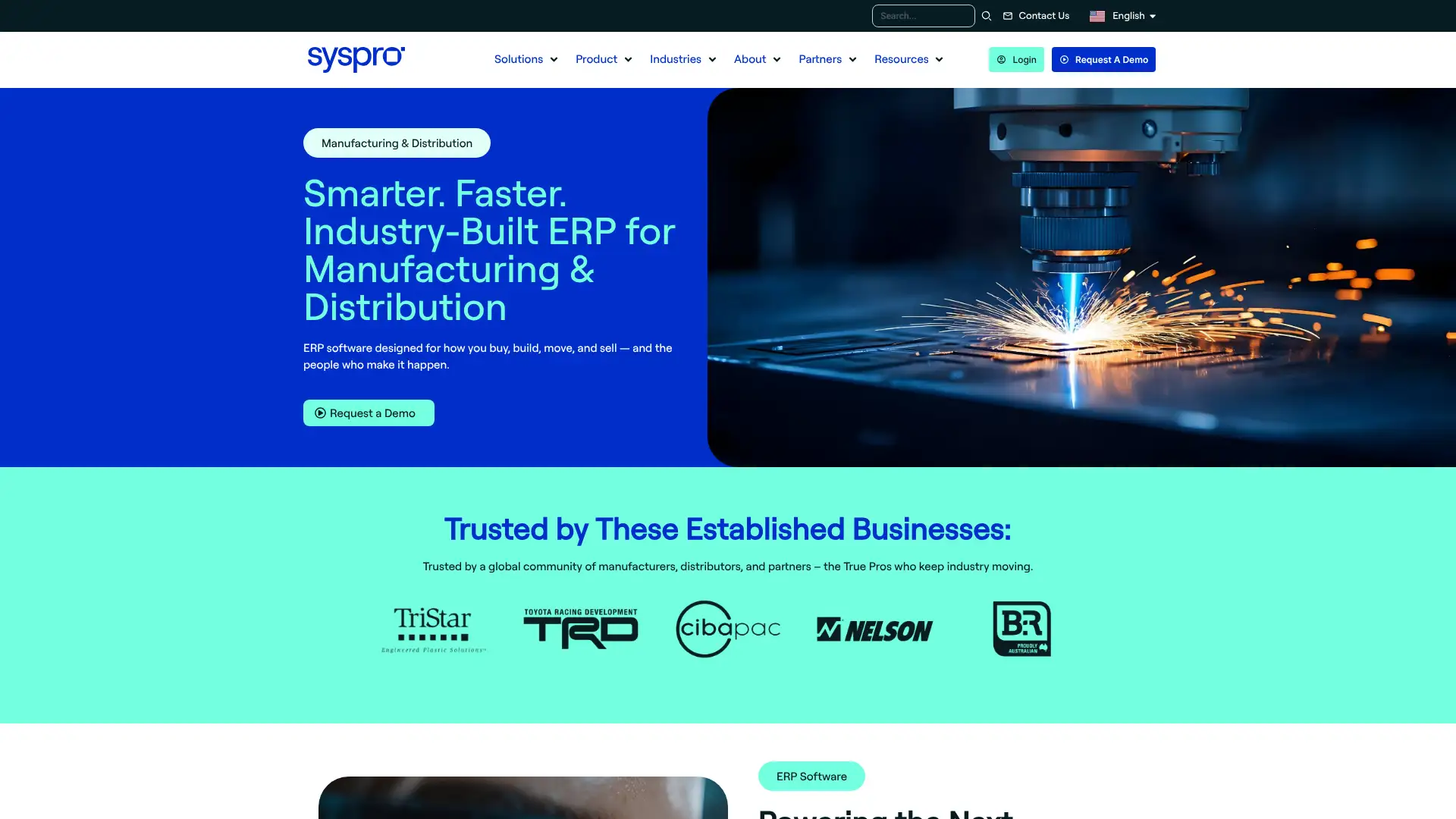 SYSPRO screenshot