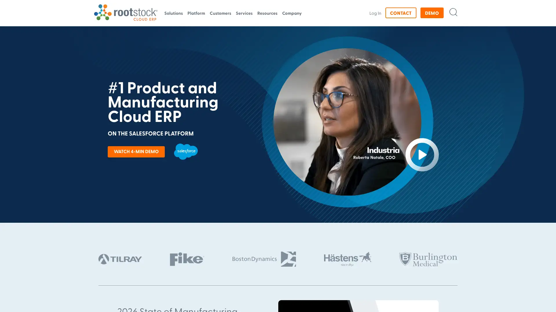Rootstock Cloud ERP screenshot