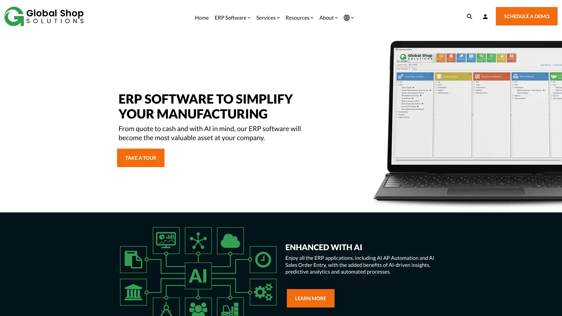 Aptean / GlobalShop screenshot