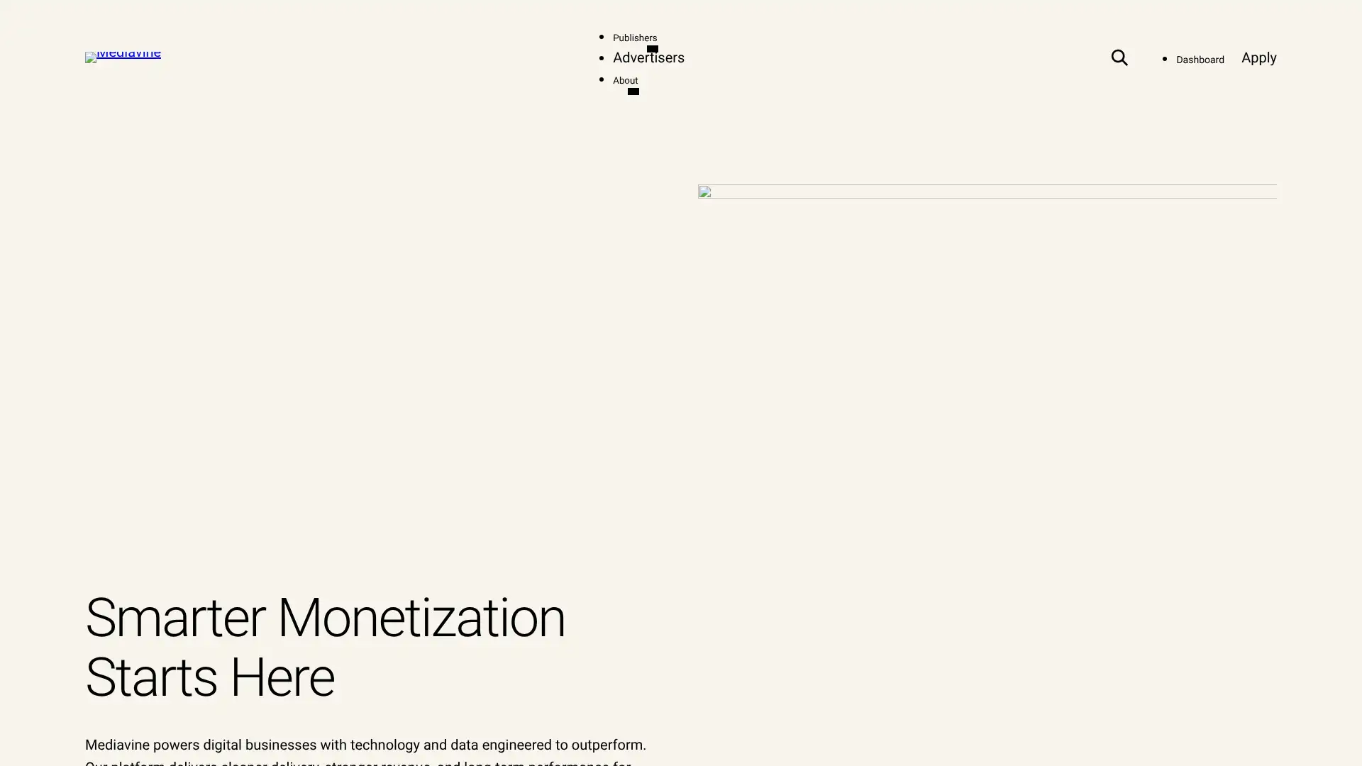 Mediavine screenshot