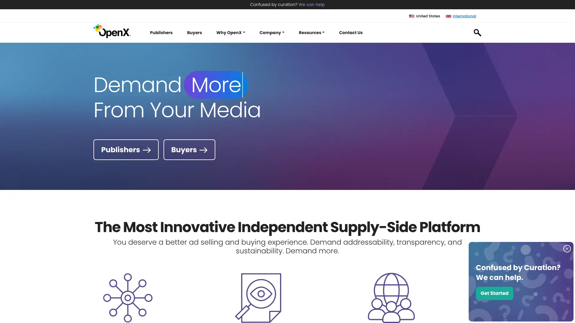 OpenX screenshot