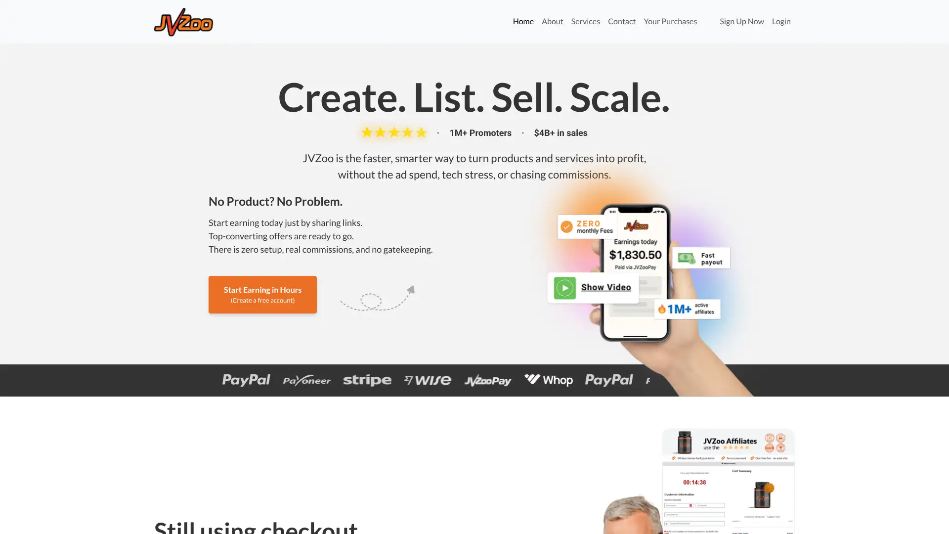 JVZoo screenshot