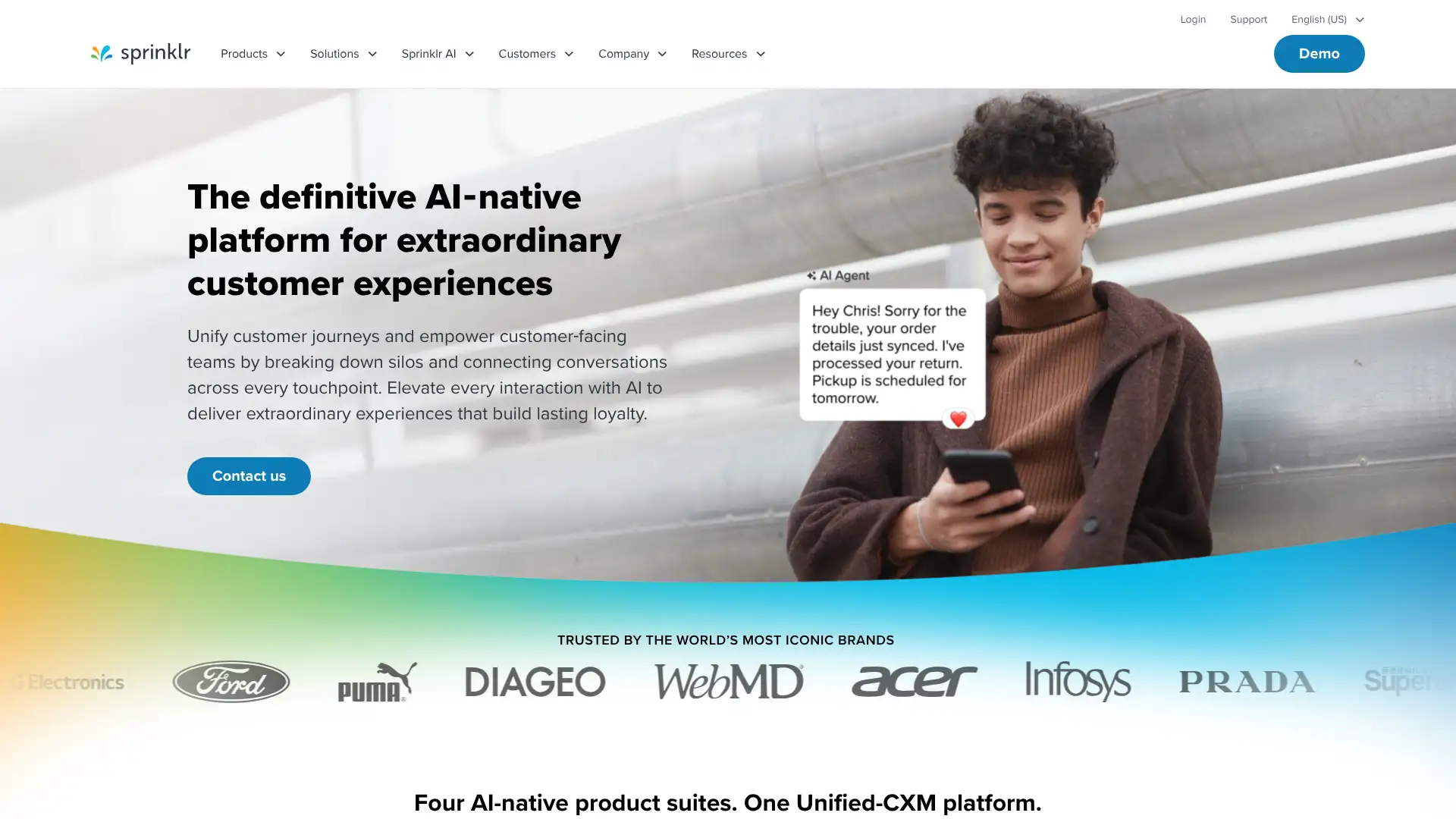 Sprinklr screenshot