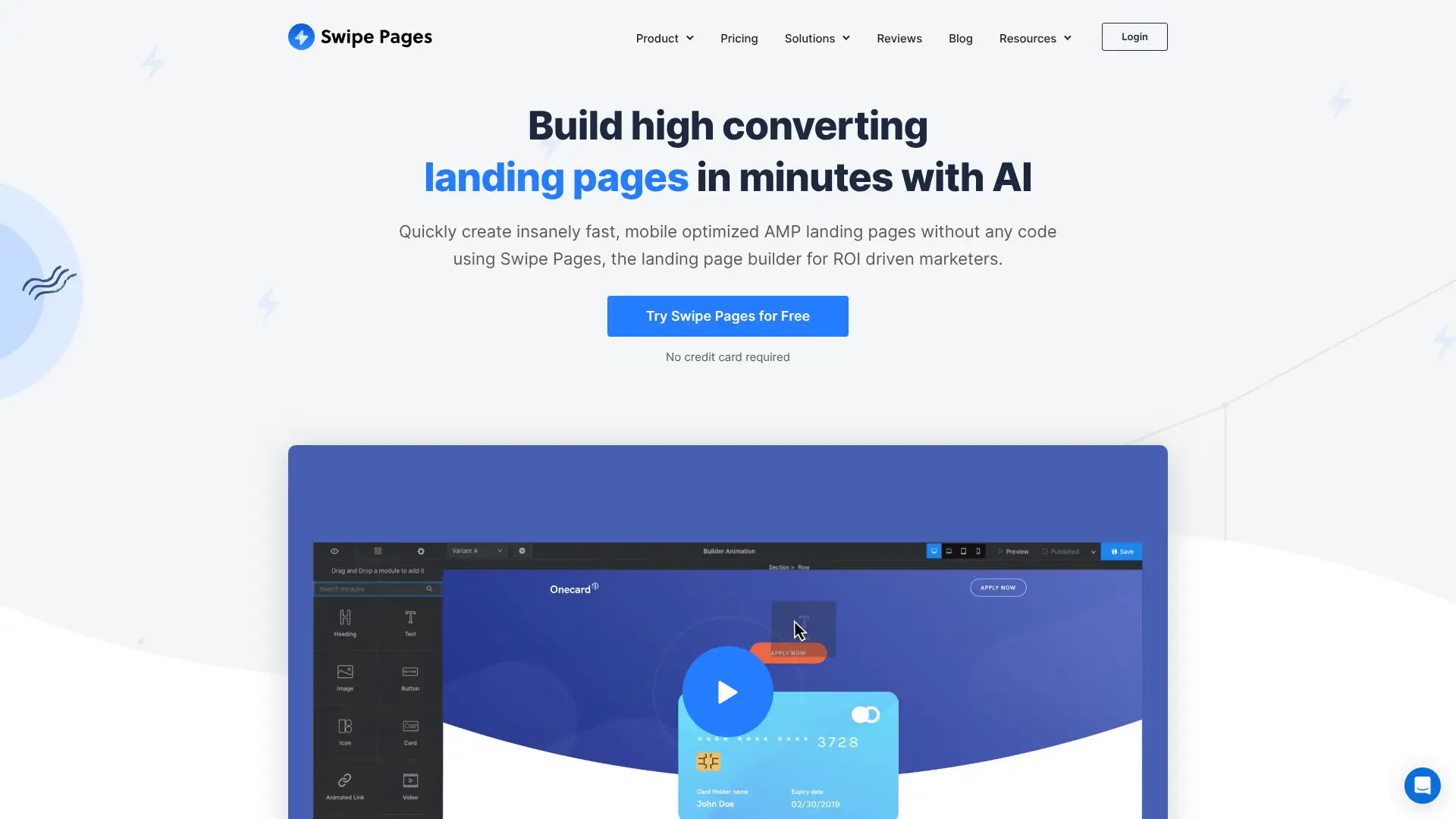 SwipePages screenshot