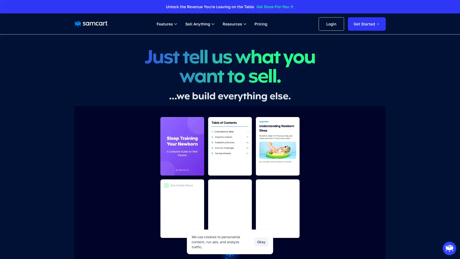 SamCart screenshot